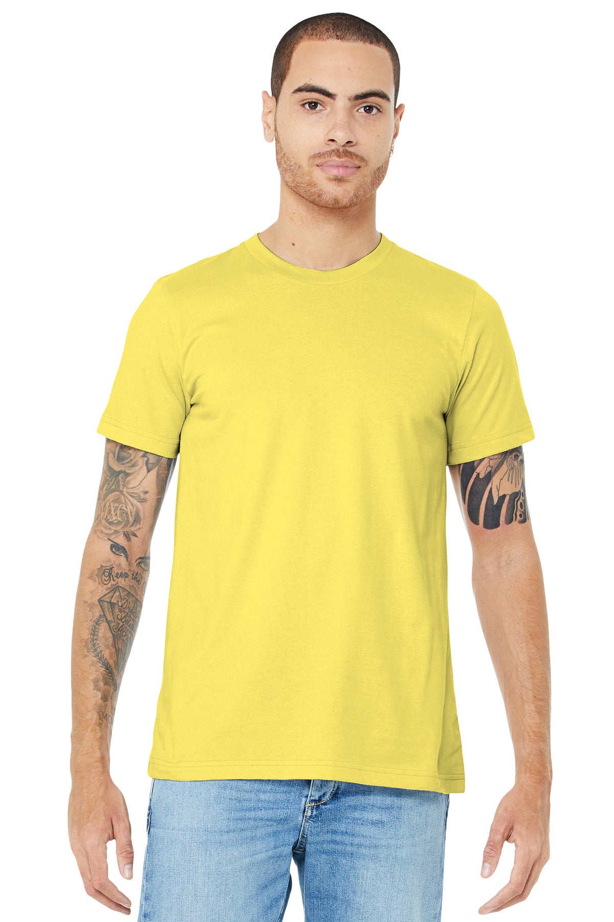 T-Shirts Yellow Bella + Canvas