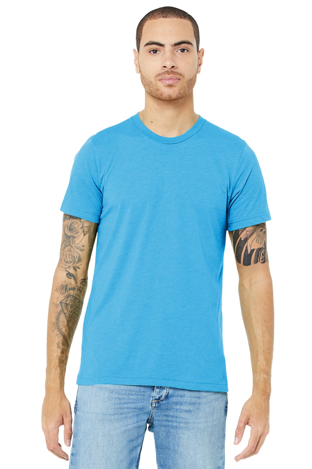 T-Shirts Aqua Triblend Bella + Canvas