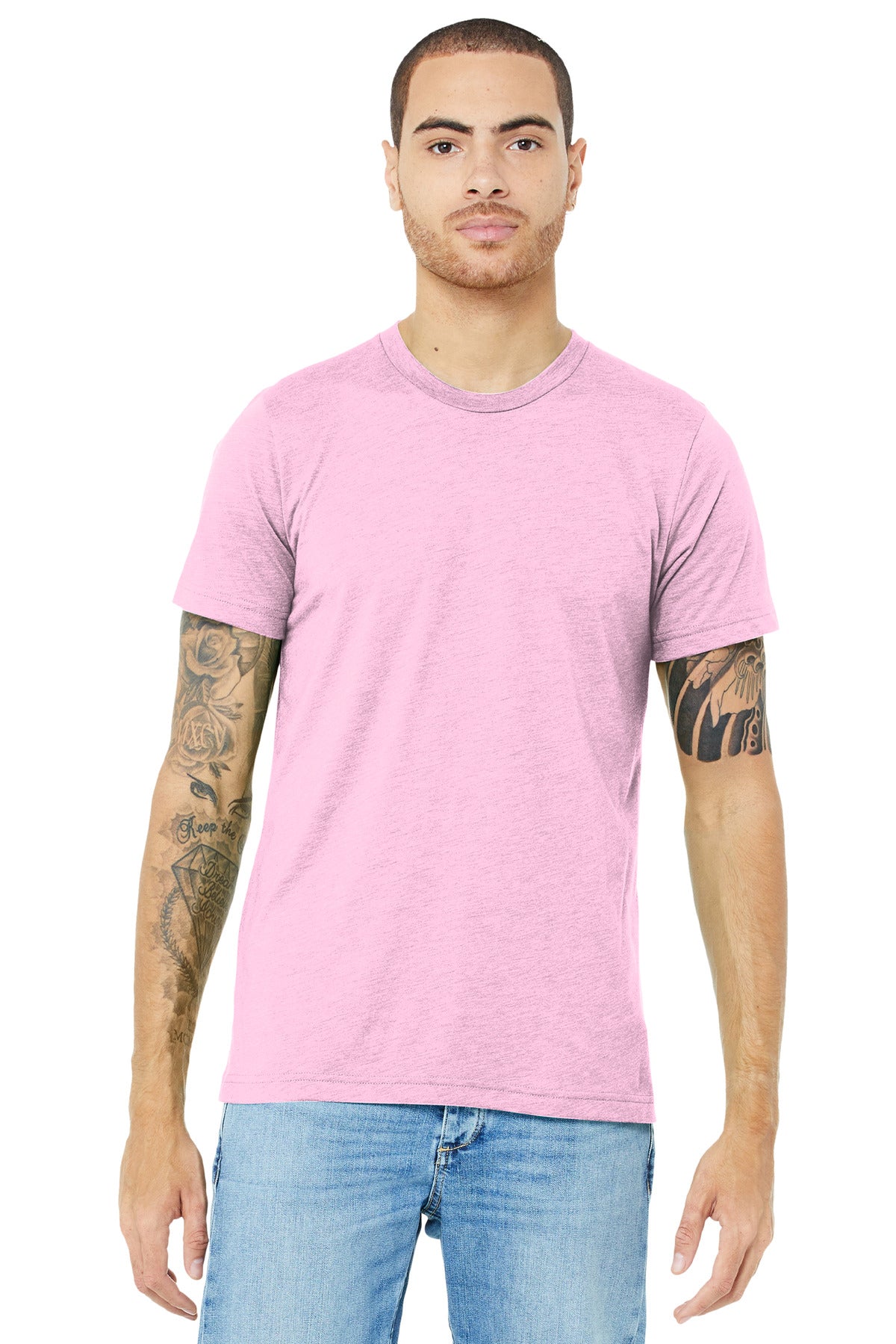 T-Shirts Lilac Triblend Bella + Canvas