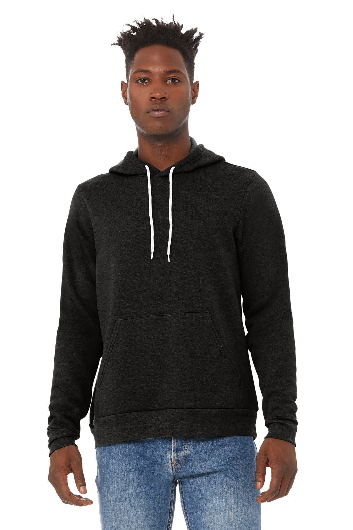 Sweatshirts/Fleece Black Heather Bella + Canvas