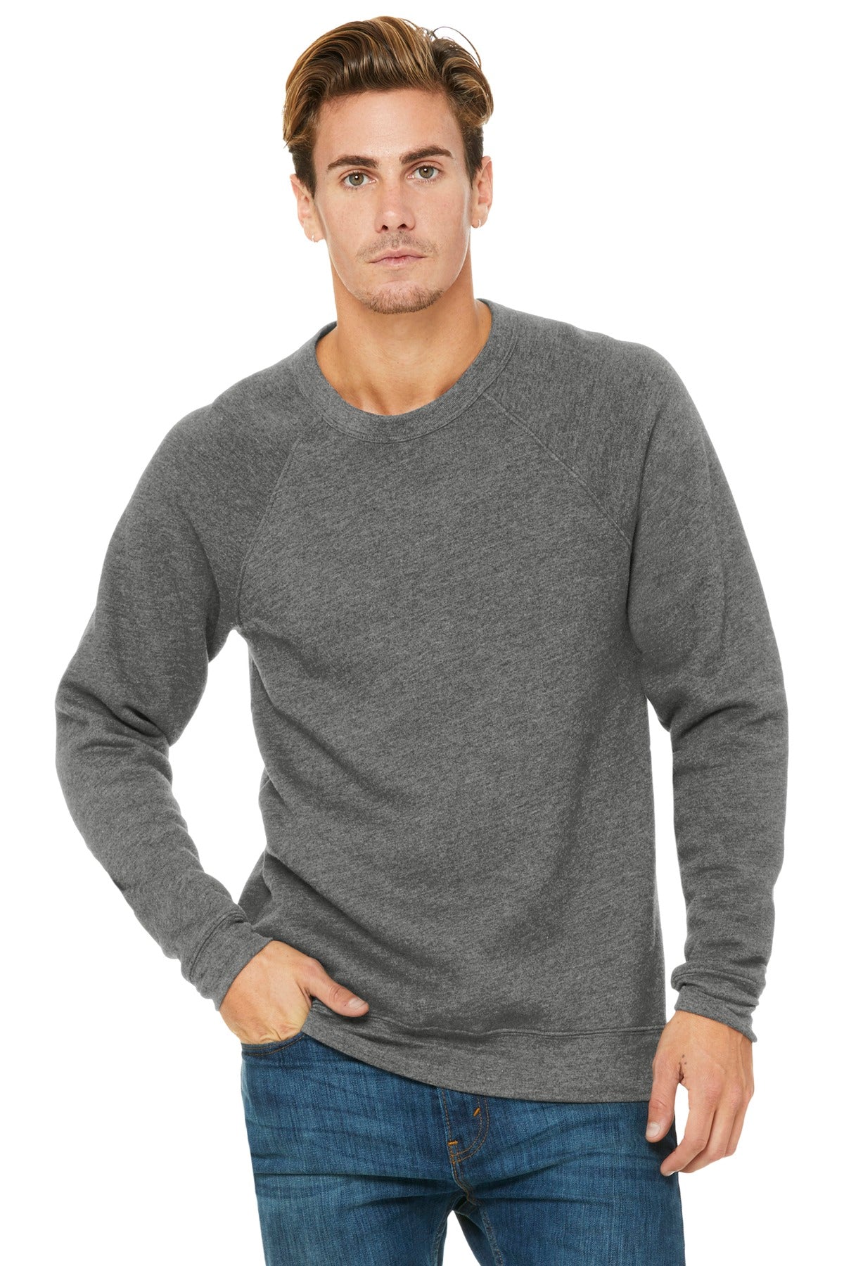 Sweatshirts/Fleece Grey Triblend Bella + Canvas