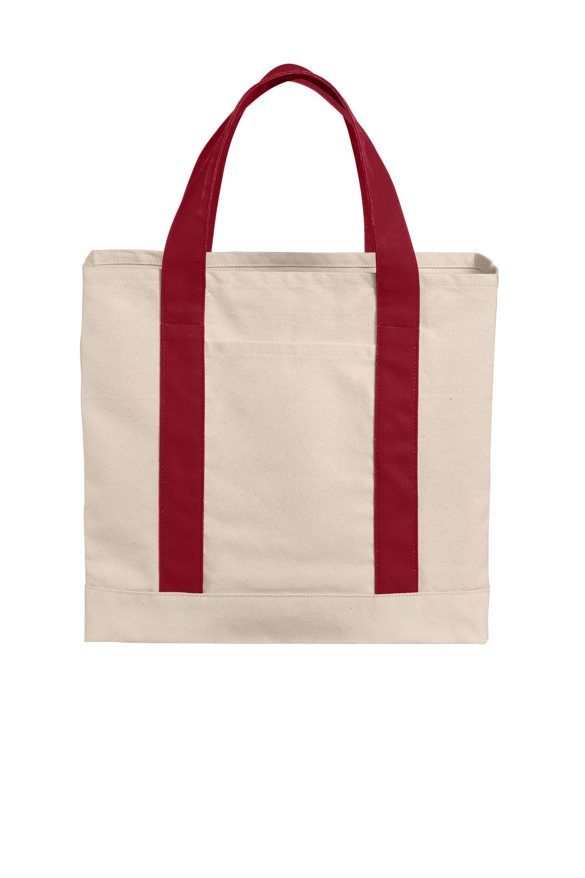 Bags Natural/ Deep Red OSFA Port Authority