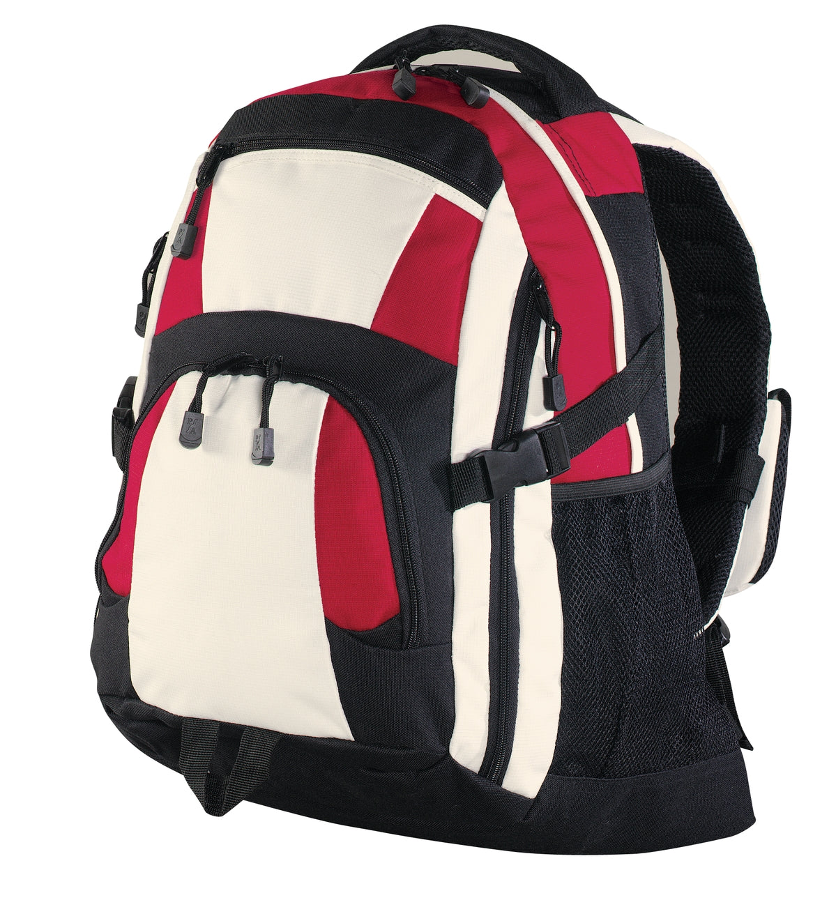 Bags Black/ Red/ Stone OSFA Port Authority