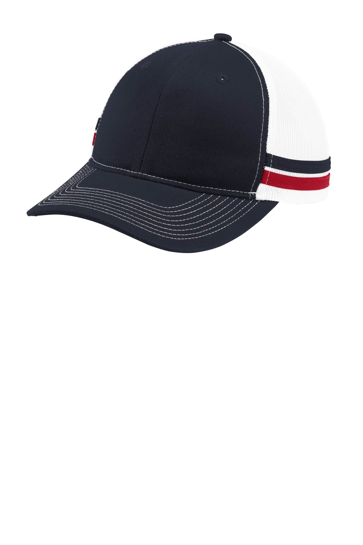 Caps Rich Navy/ Flame Red/ White OSFA Port Authority