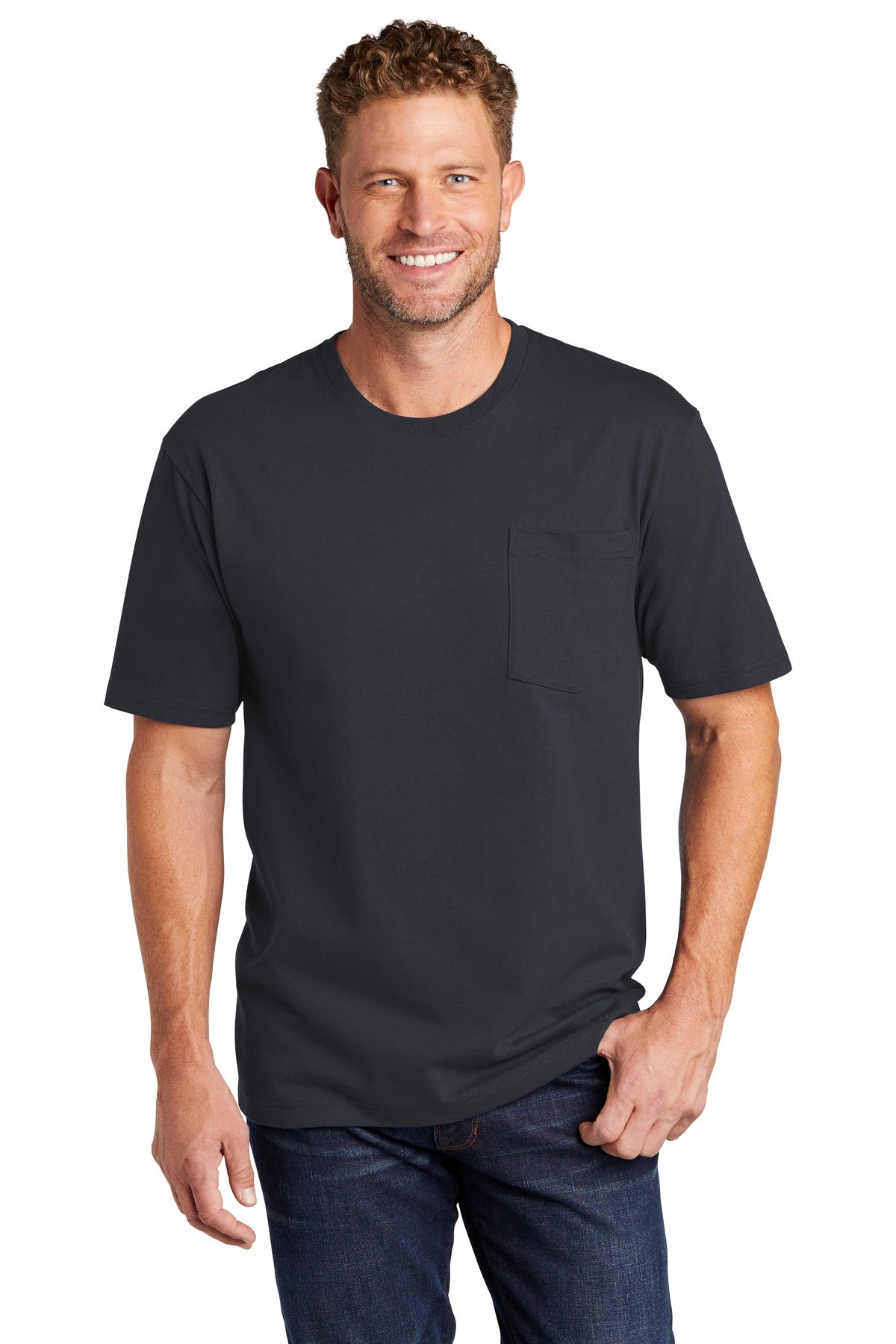 Polos/Knits Navy Blue CornerStone
