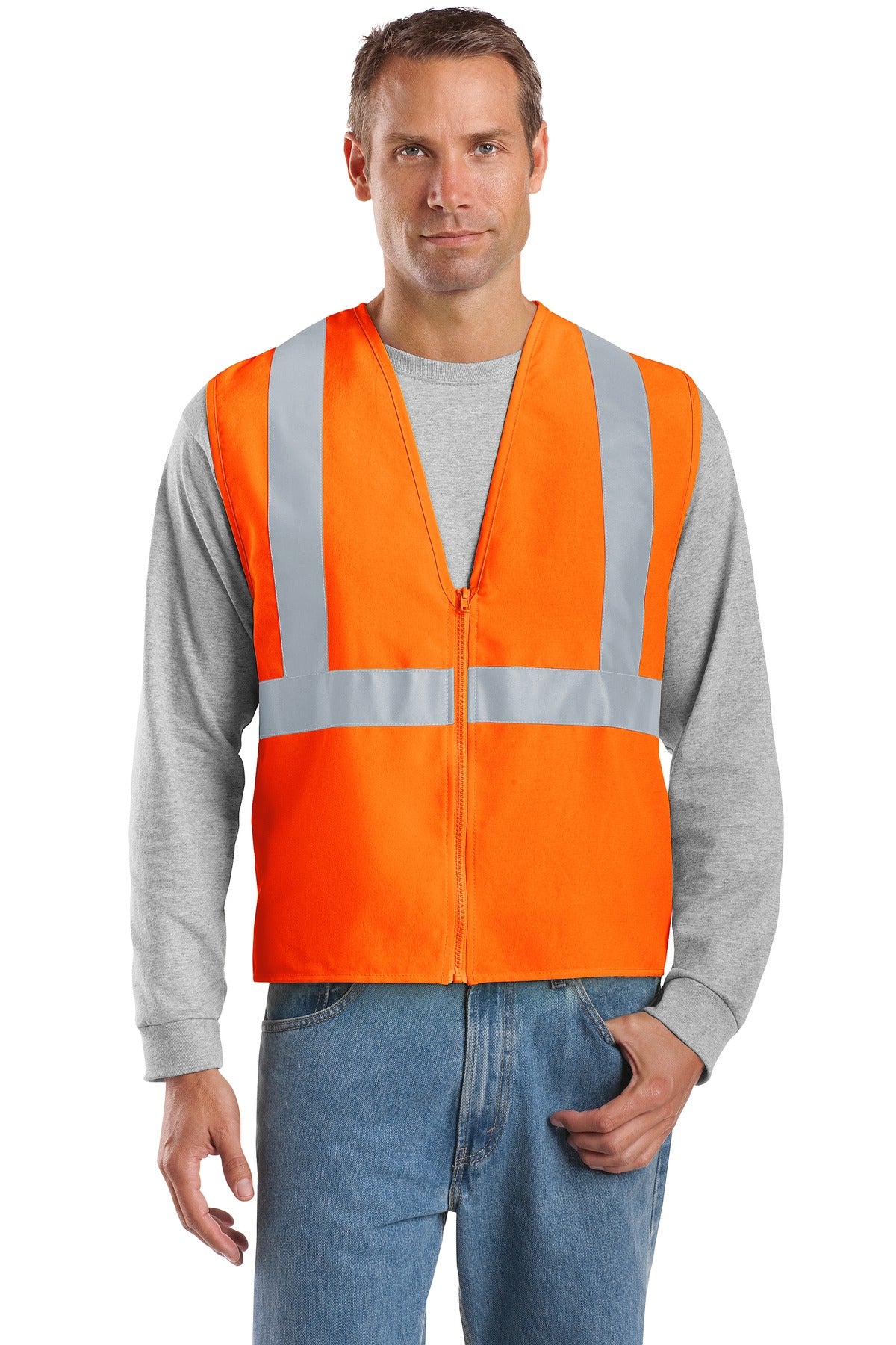 Workwear Safety Orange/ Reflective CornerStone