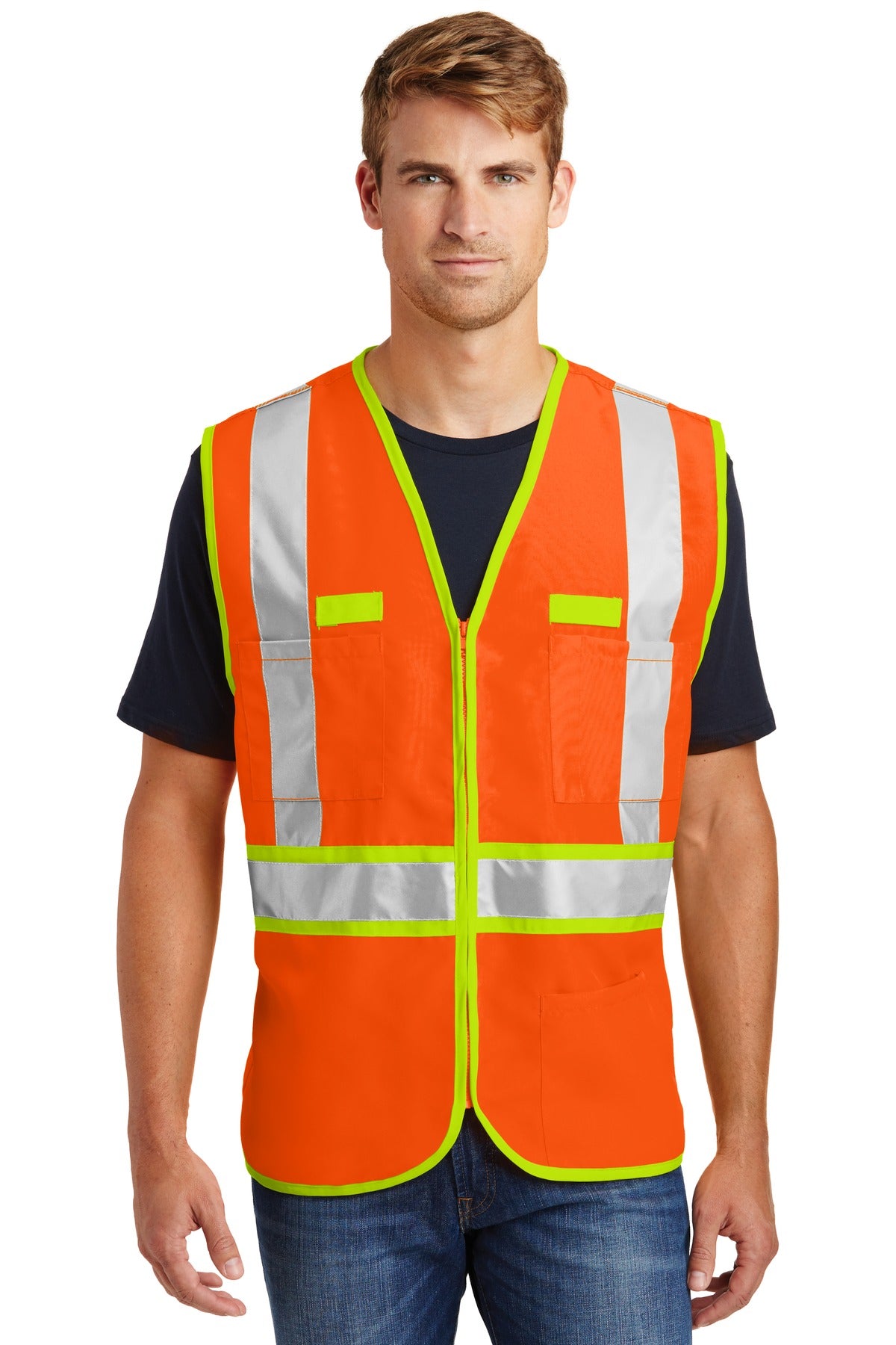 Workwear Safety Orange/ Safety Yellow CornerStone
