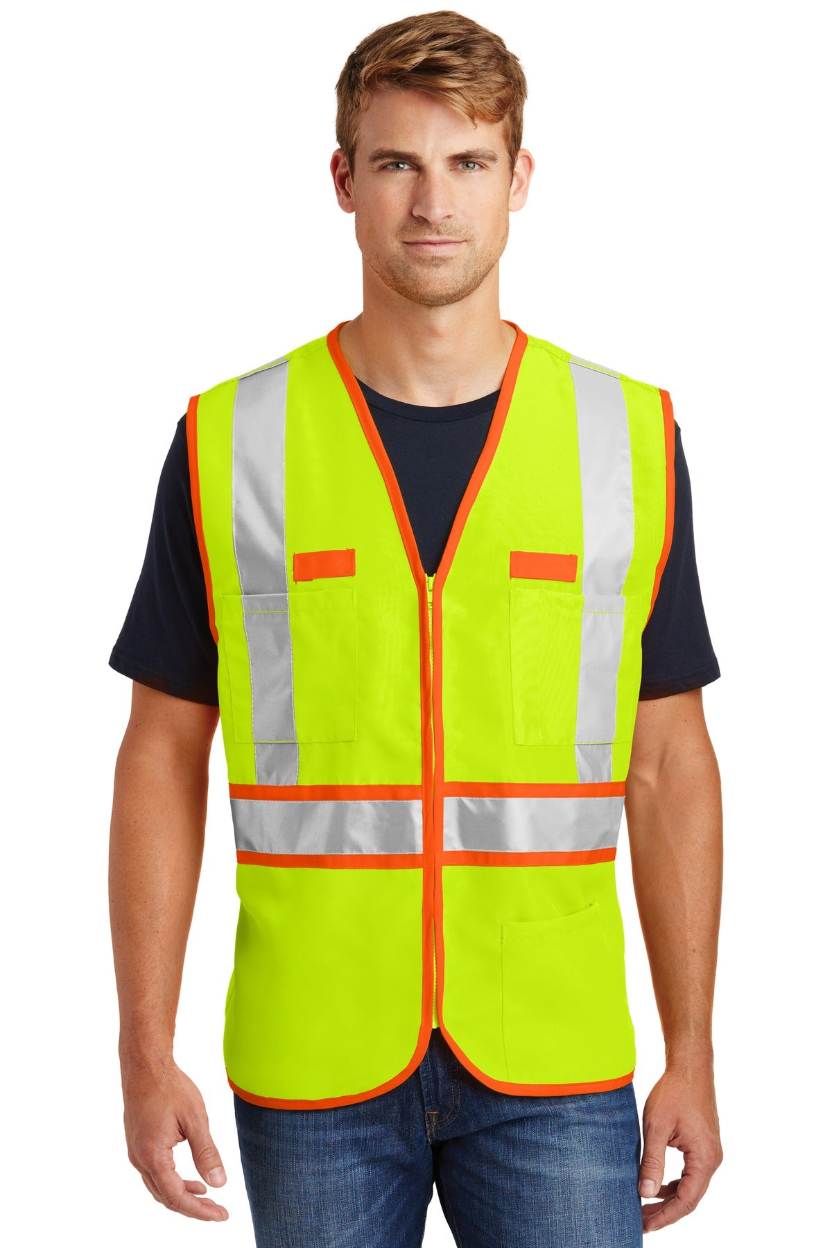 Workwear Safety Yellow/ Safety Orange CornerStone