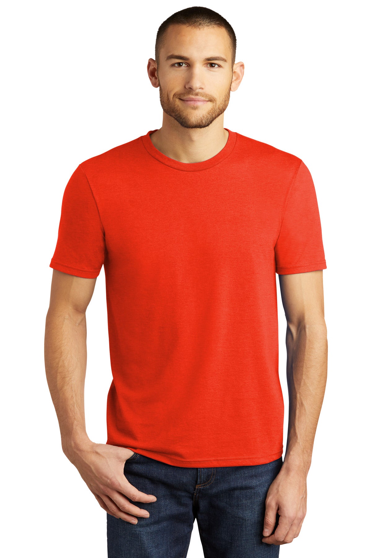 T-Shirts Deep Orange Heather District