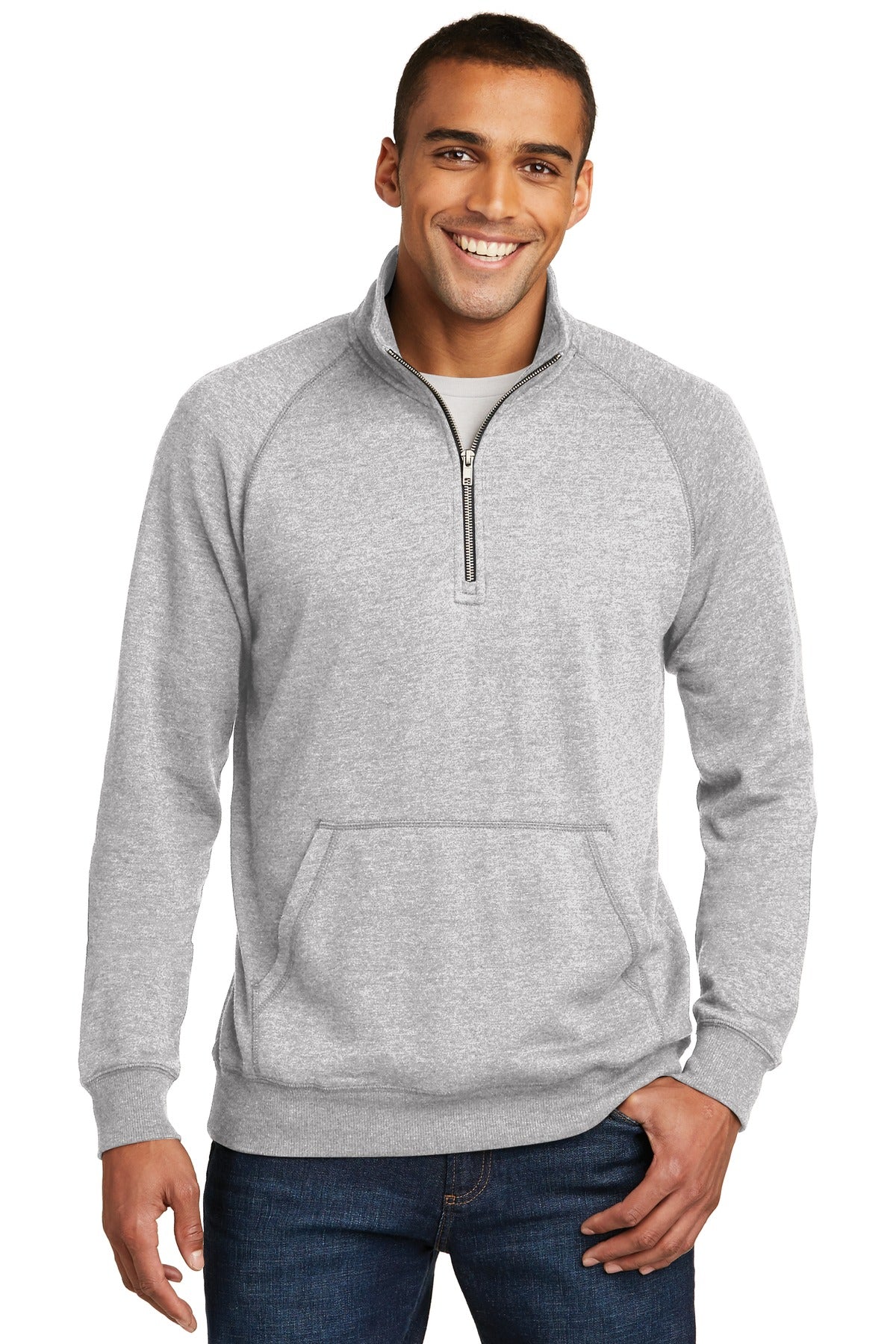 Sweatshirts/Fleece Heathered Grey District