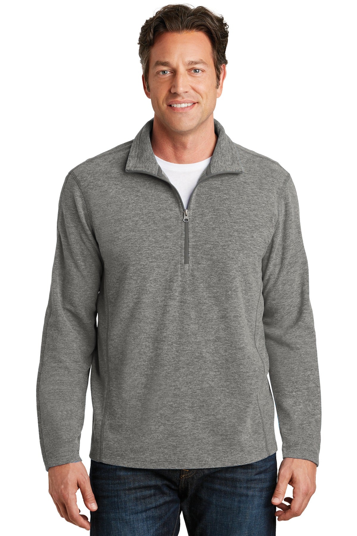 Sweatshirts/Fleece Pearl Grey Heather Port Authority