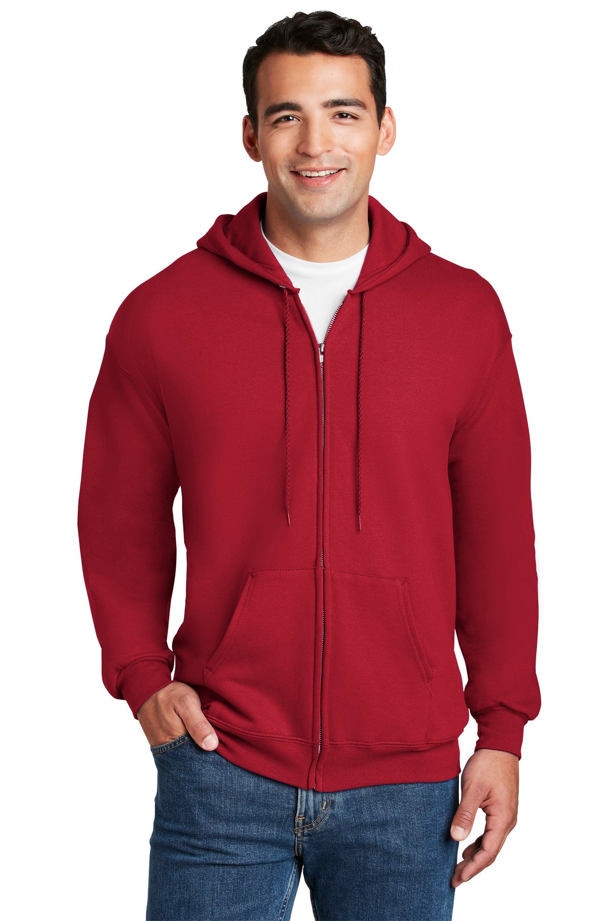 Sweatshirts/Fleece Deep Red Hanes