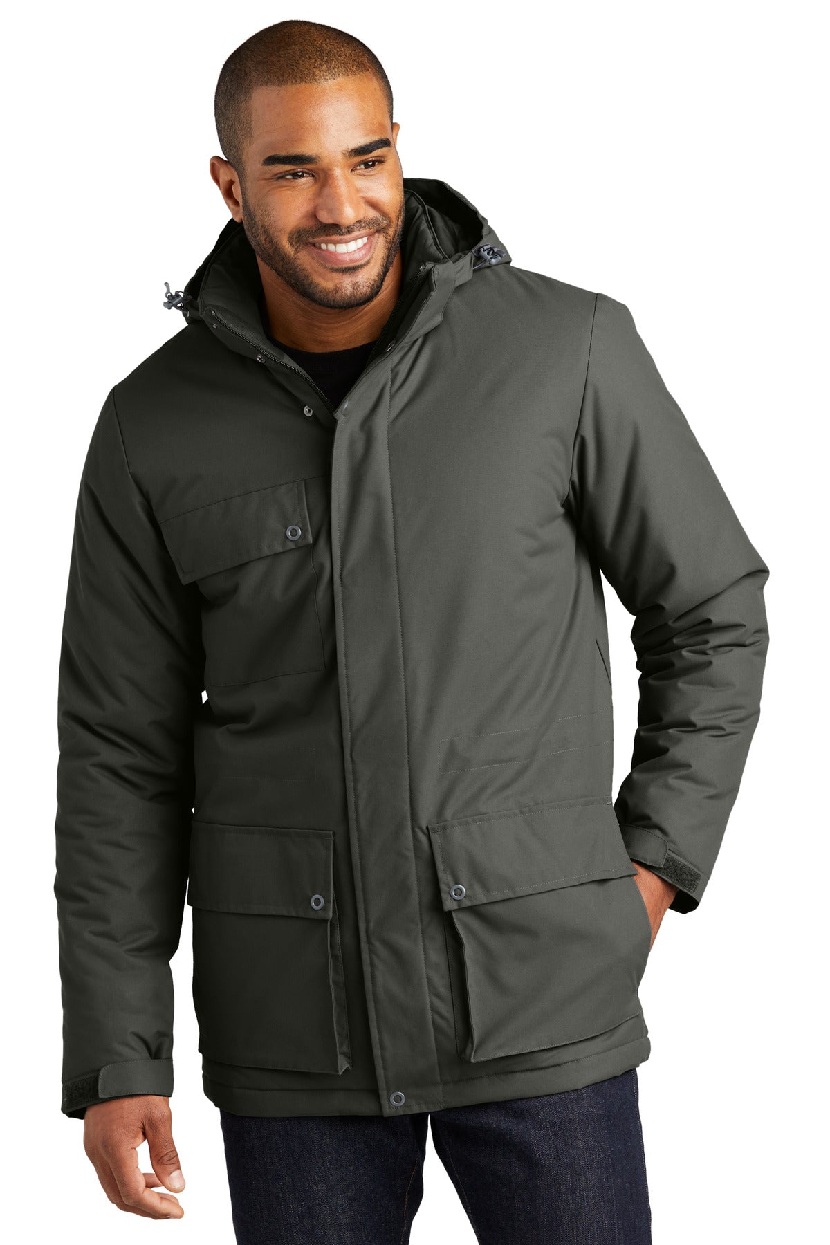 Outerwear Storm Grey Port Authority