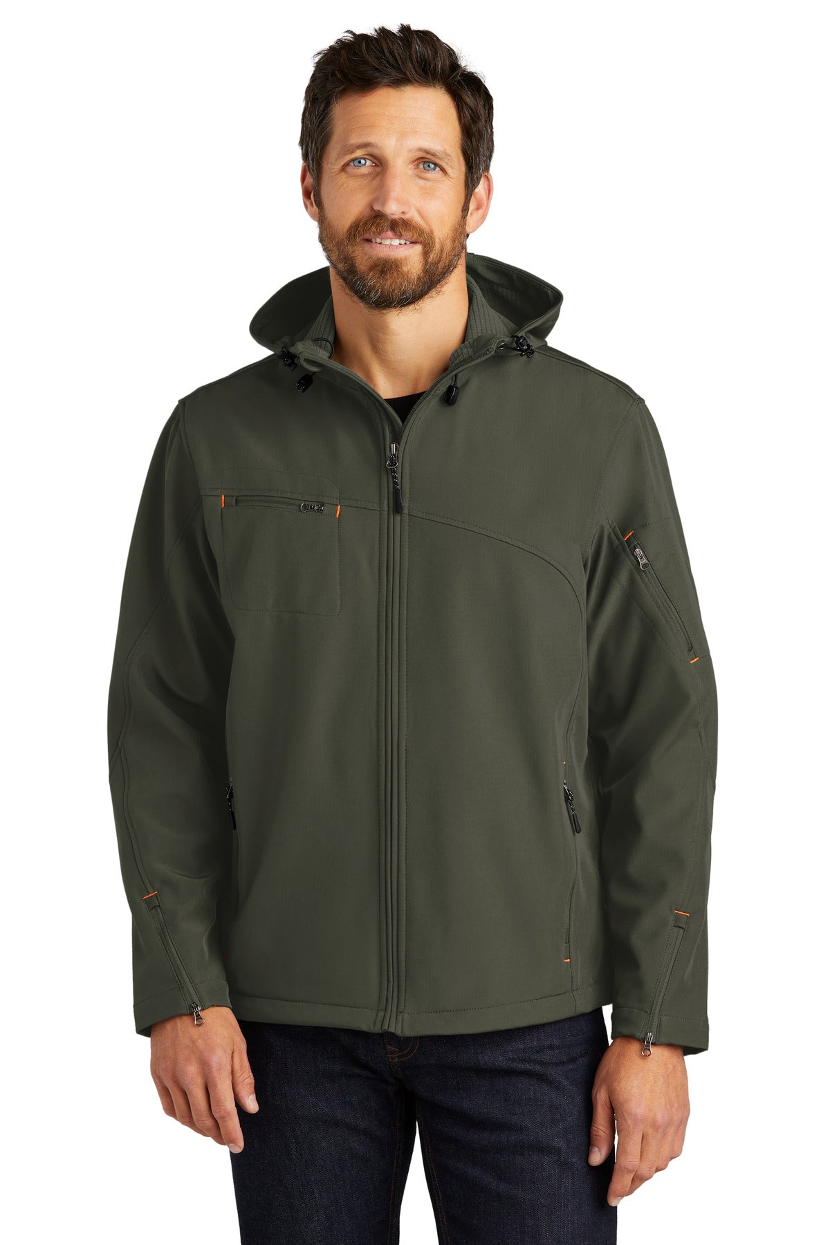 Outerwear Mineral Green/ Soft Orange Port Authority