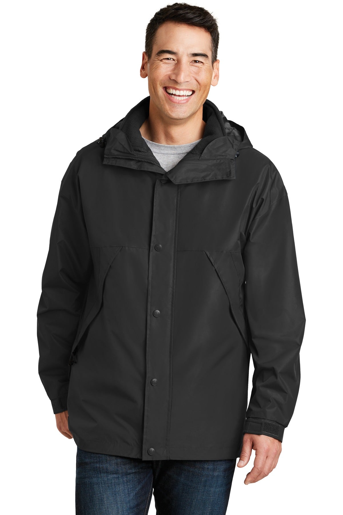 Outerwear Black/ Black Port Authority
