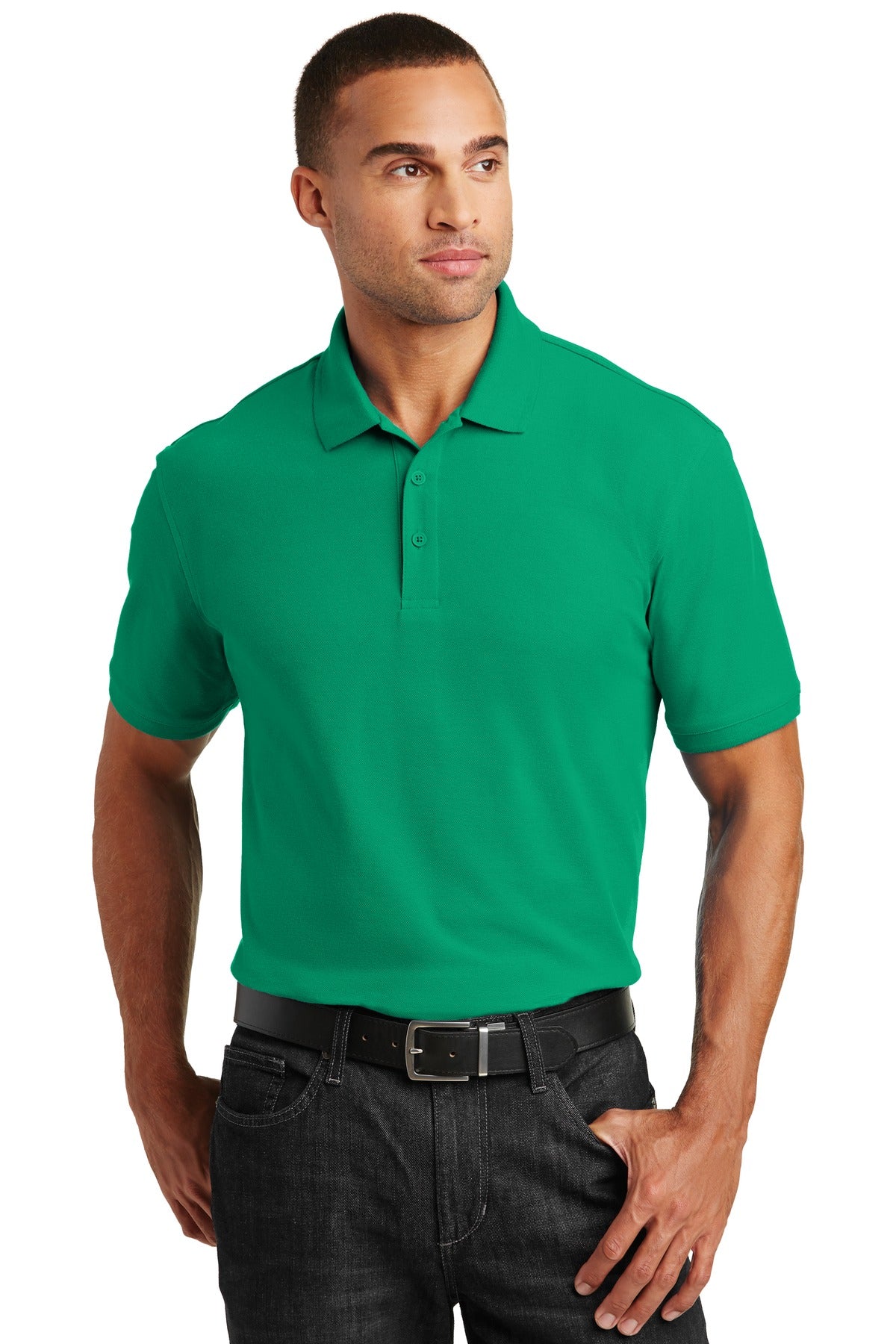 Polos/Knits Bright Kelly Green Port Authority