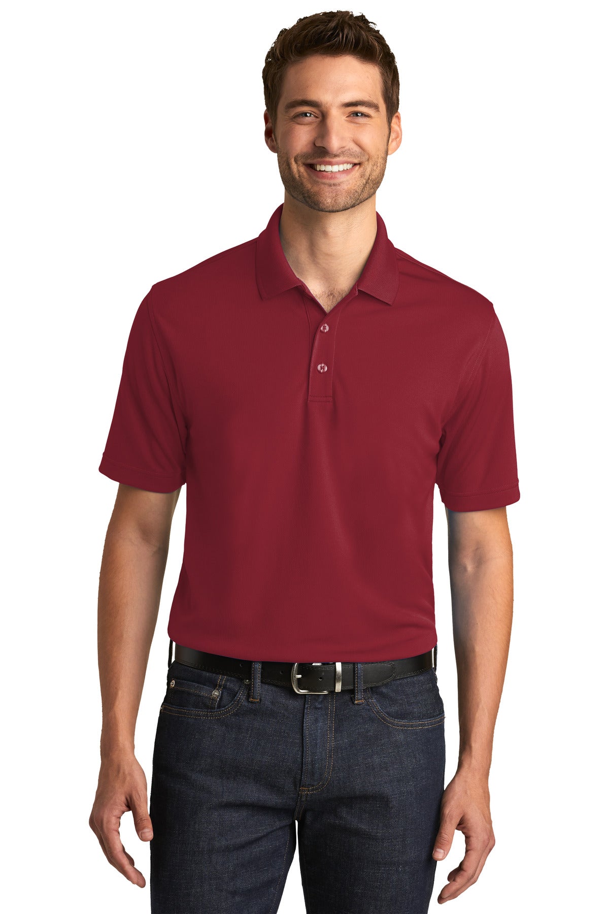 Polos/Knits Burgundy Port Authority