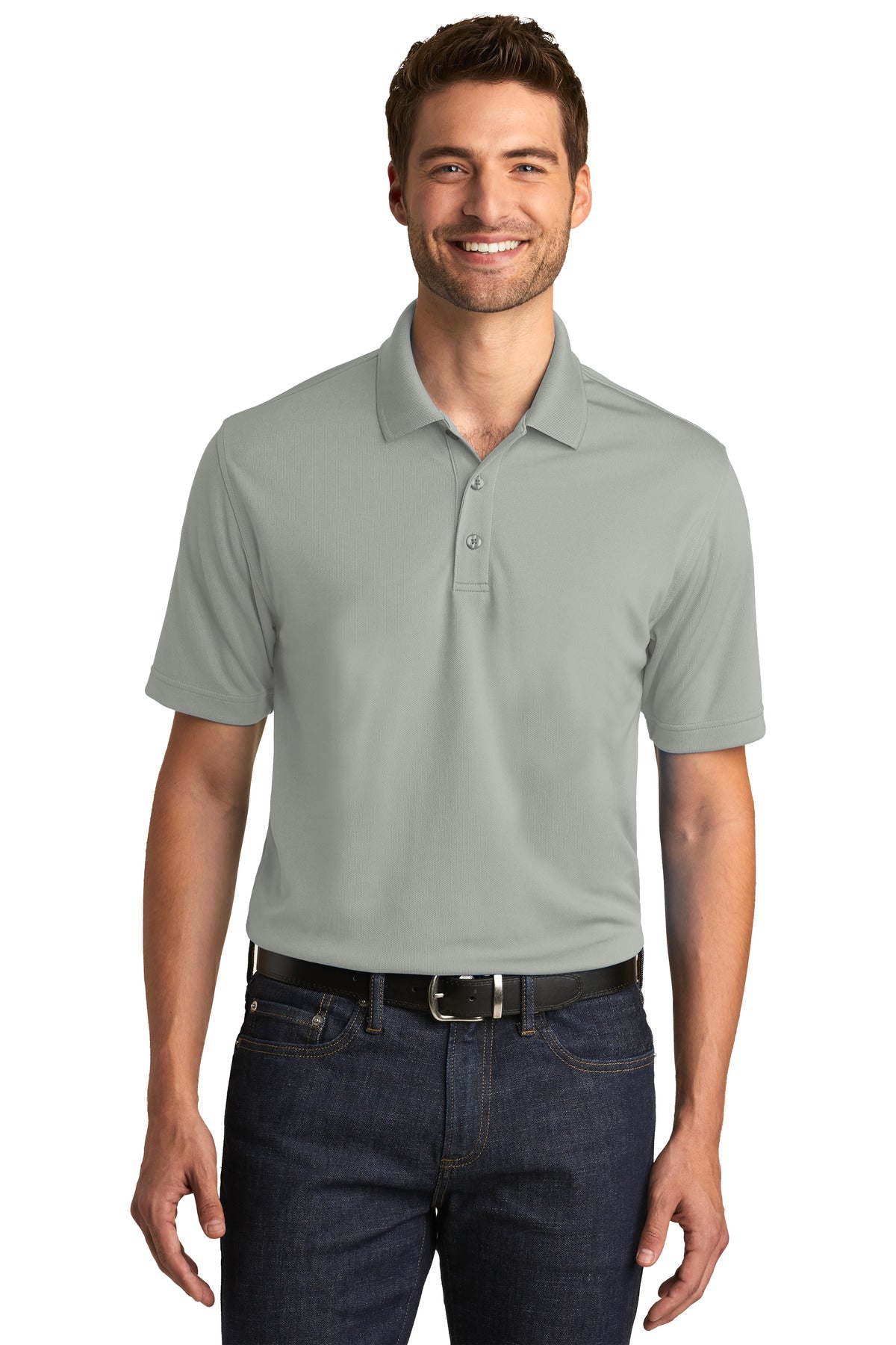 Polos/Knits Gusty Grey Port Authority