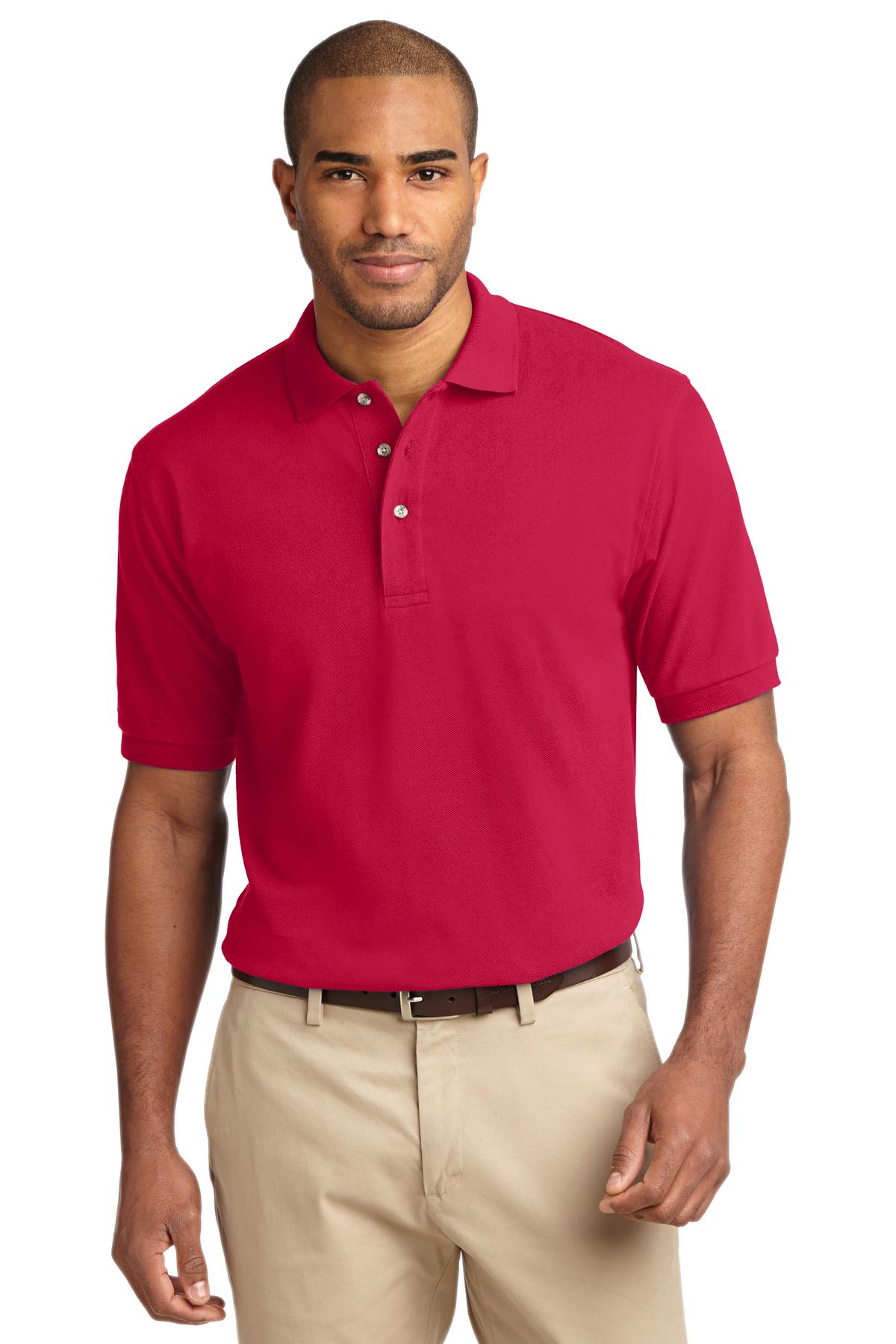 Polos/Knits Red Port Authority