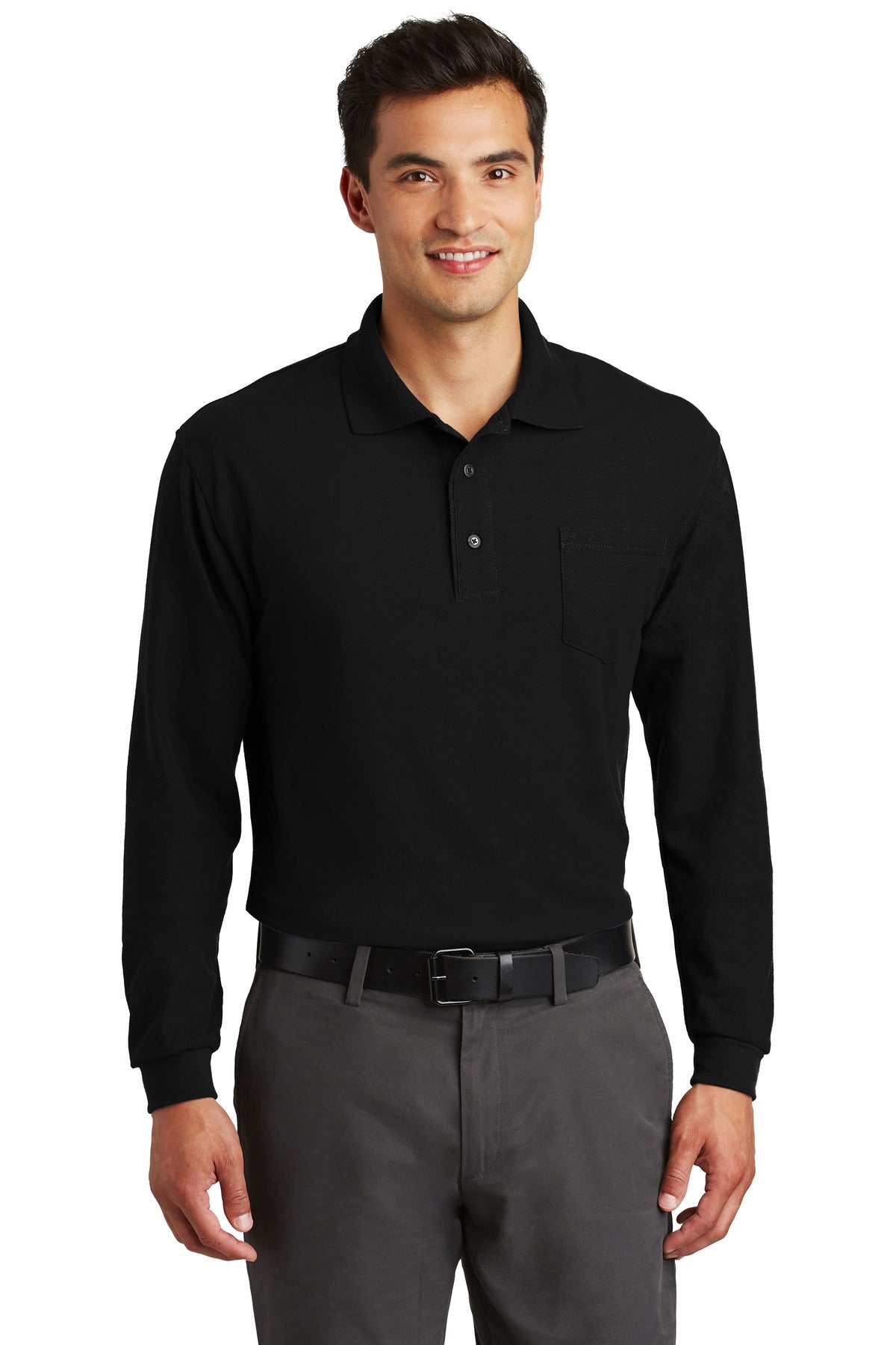 Polos/Knits Black Port Authority