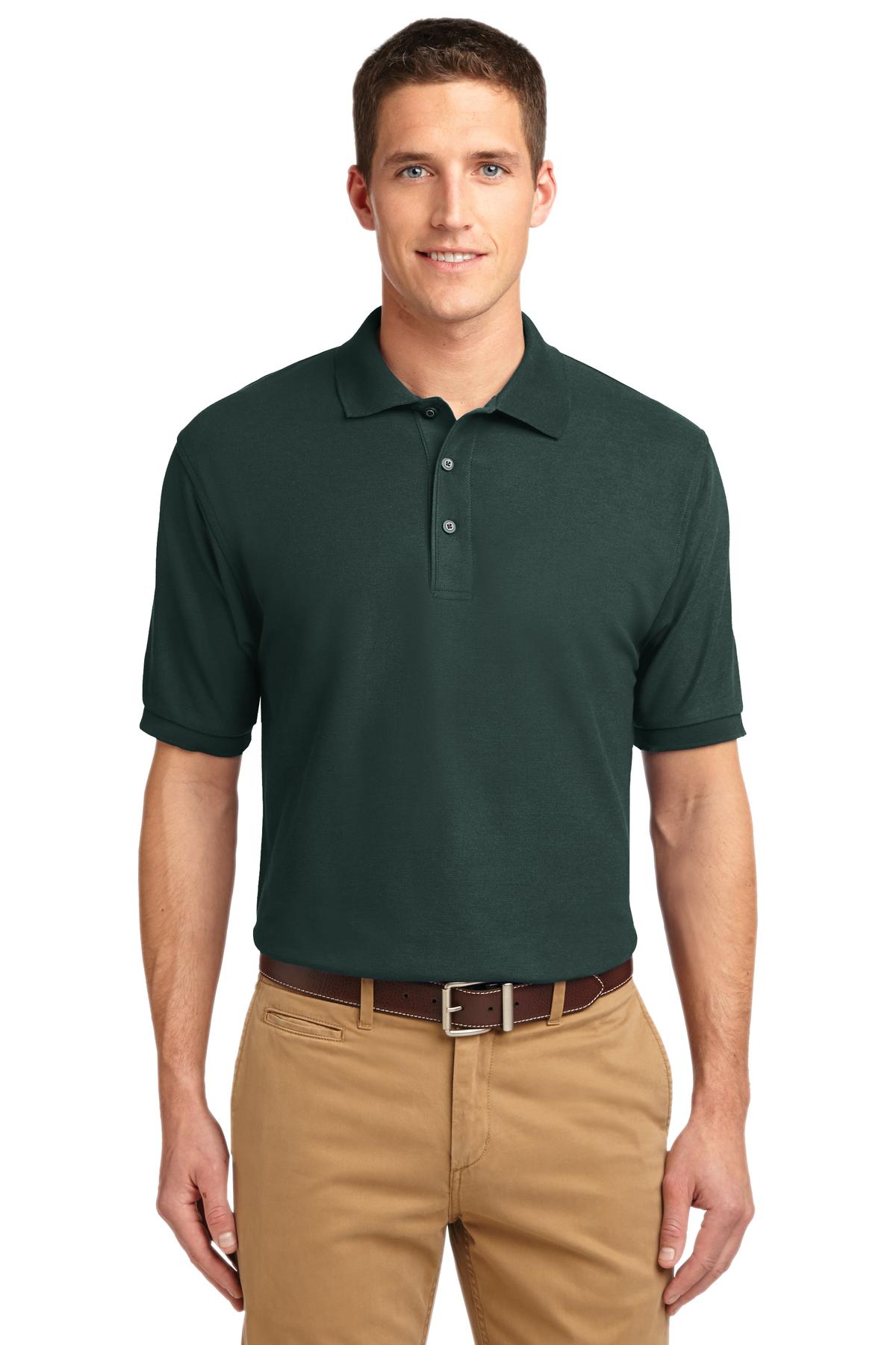 Polos/Knits Dark Green Port Authority