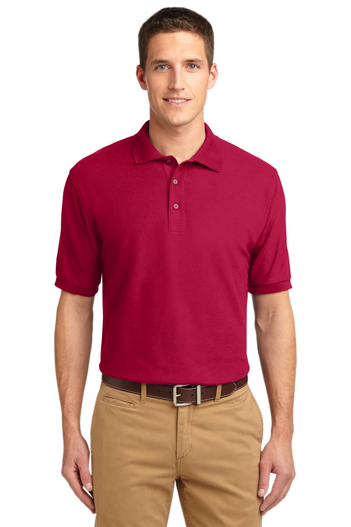 Polos/Knits Red Port Authority