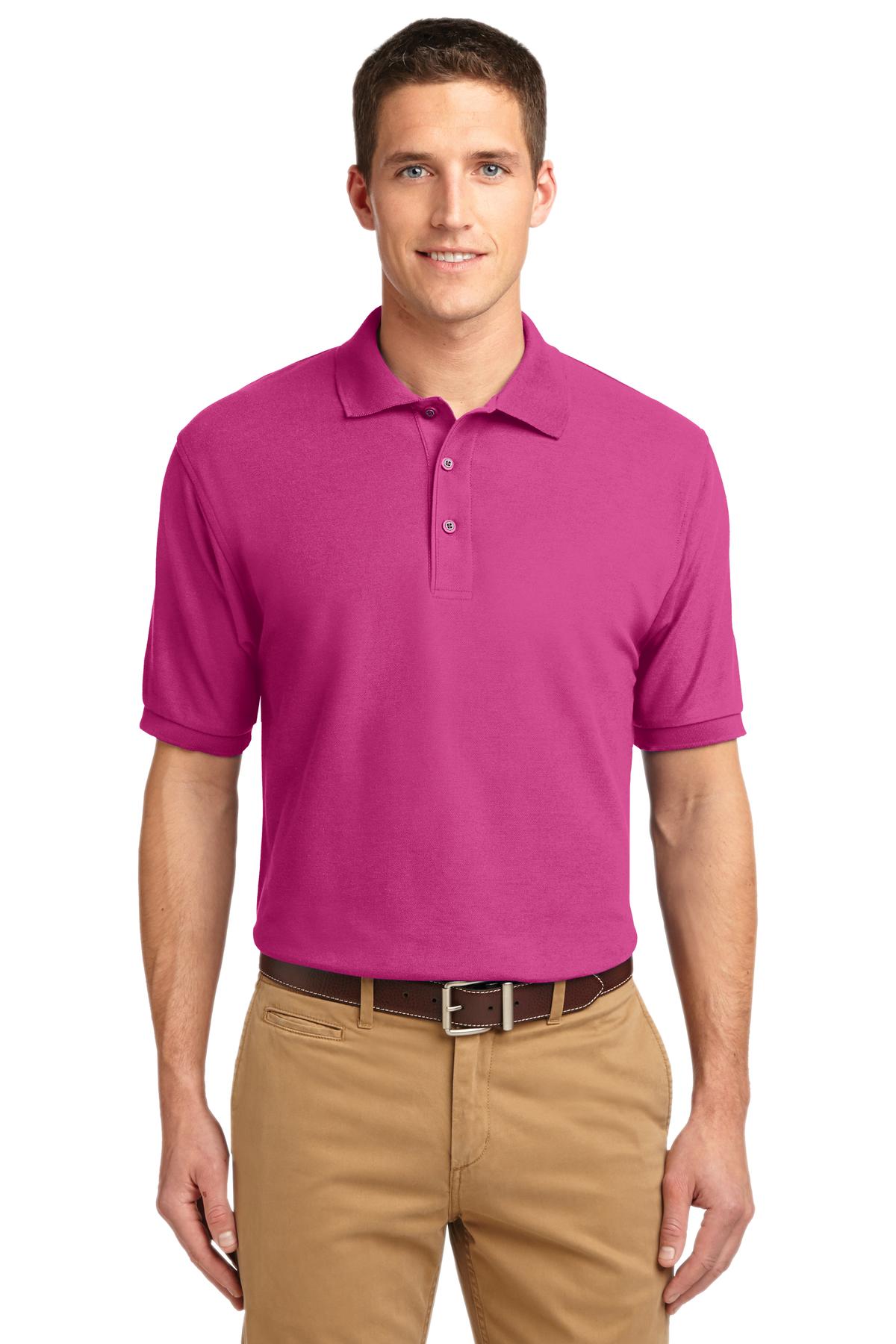 Polos/Knits Tropical Pink Port Authority