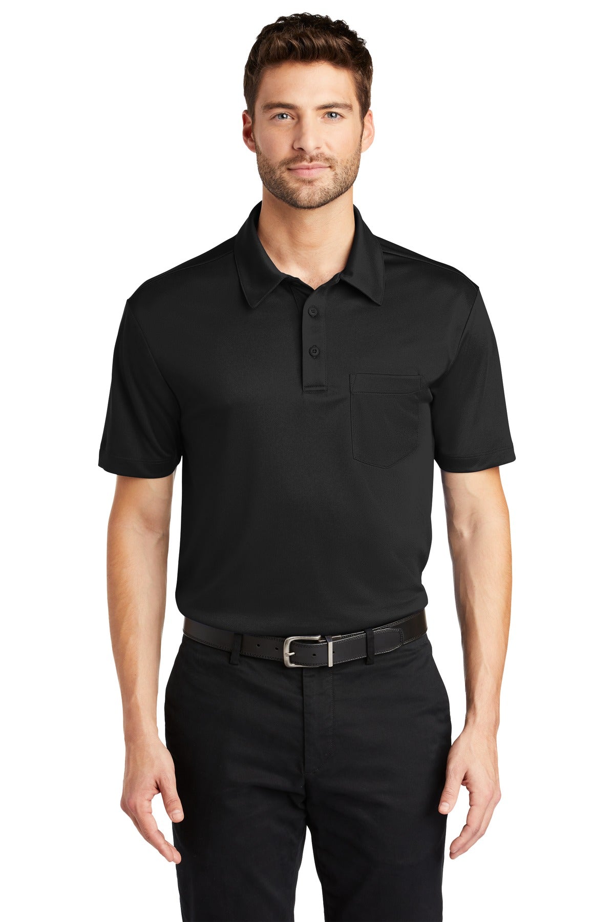 Polos/Knits Black Port Authority