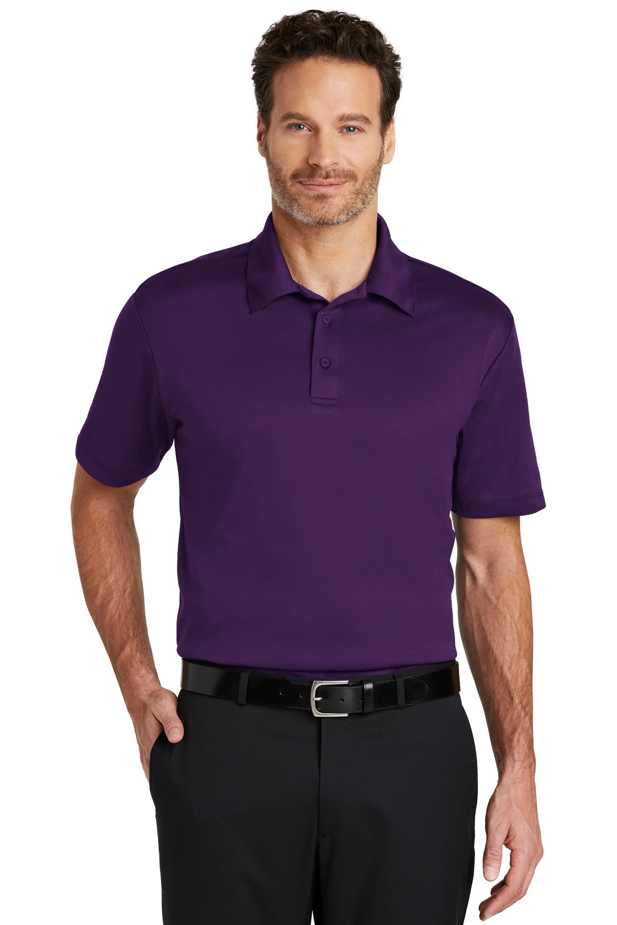 Polos/Knits Bright Purple Port Authority