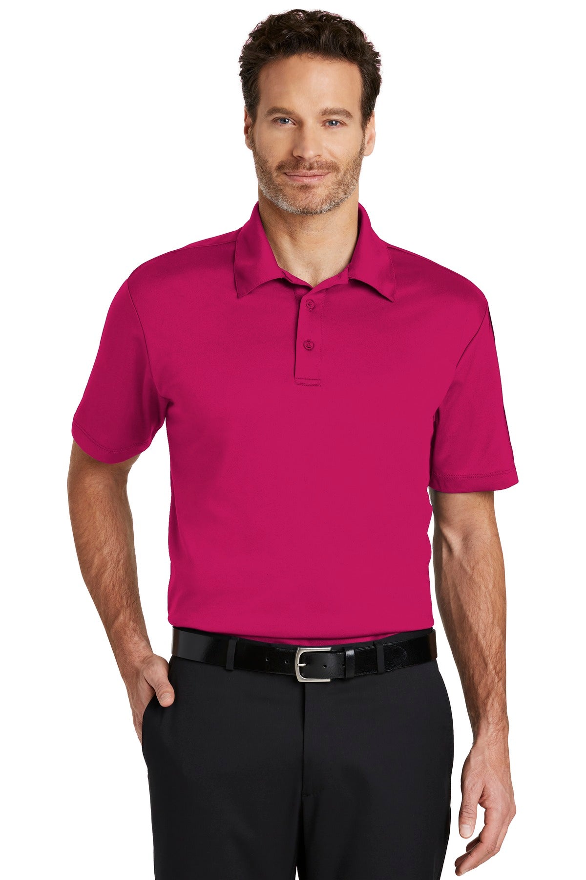 Polos/Knits Pink Raspberry Port Authority