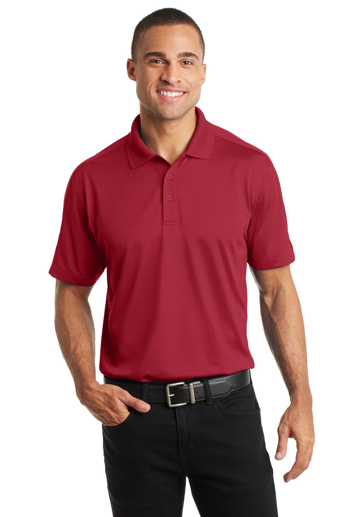 Polos/Knits Rich Red Port Authority