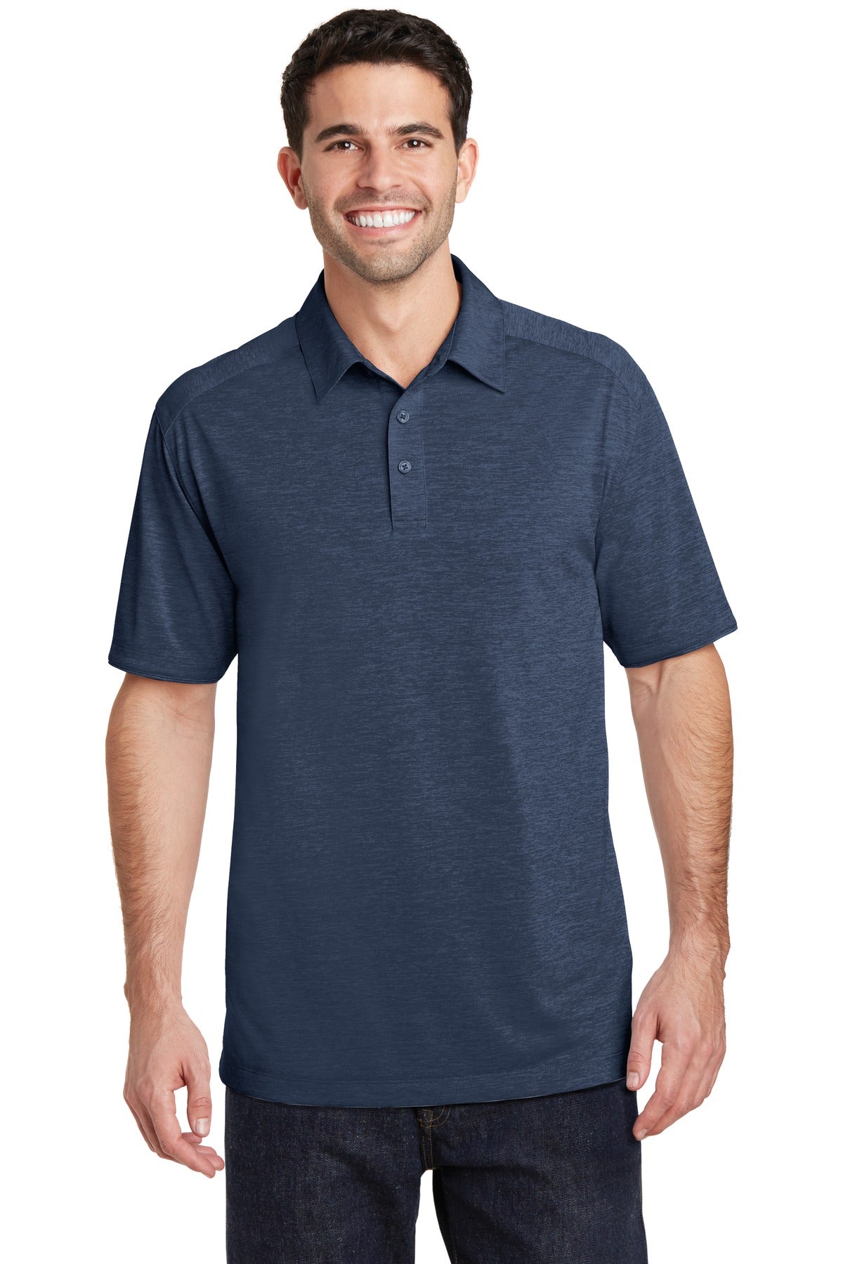Polos/Knits Dress Blue Navy Port Authority