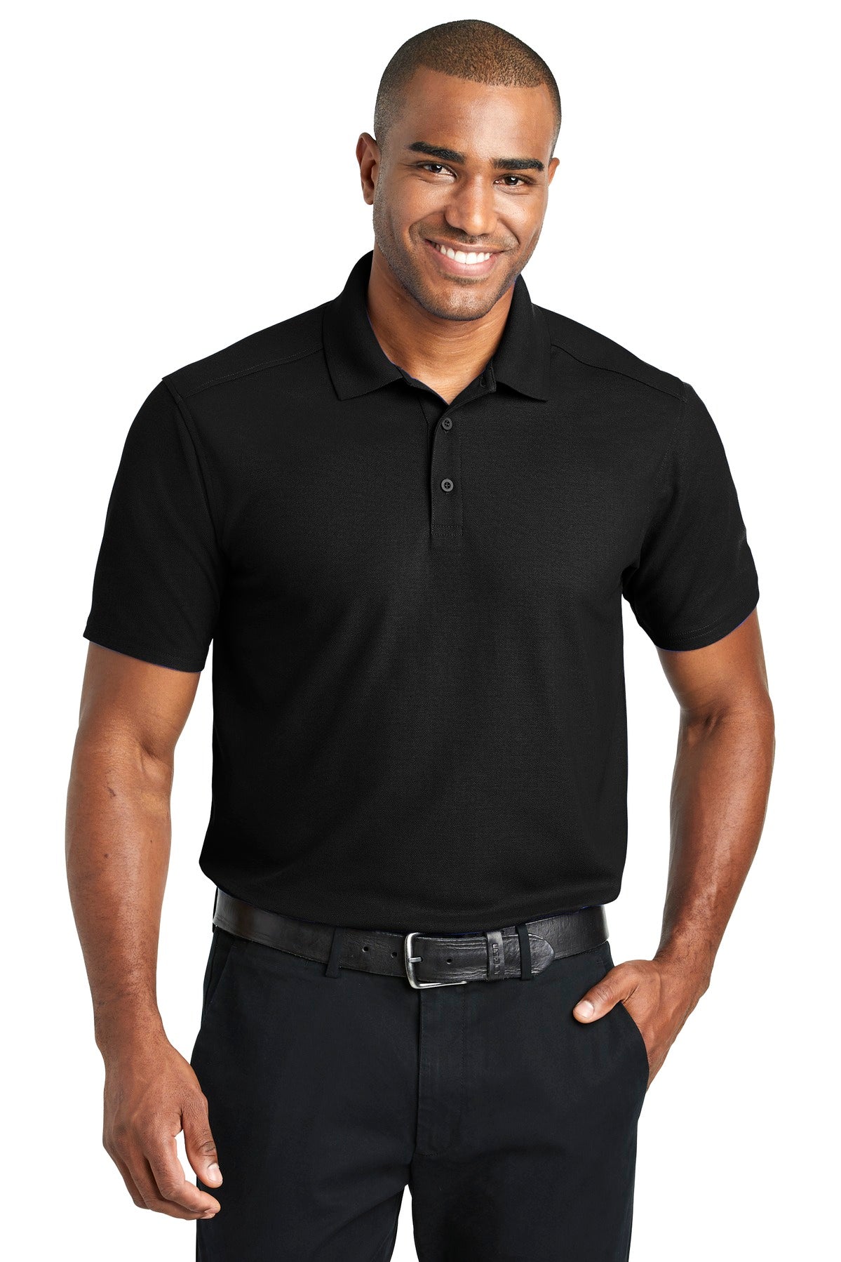 Polos/Knits Black Port Authority