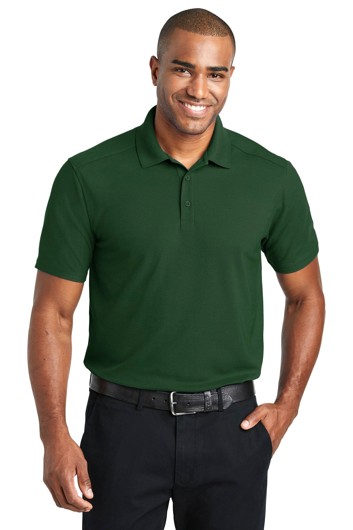 Polos/Knits Deep Forest Green Port Authority