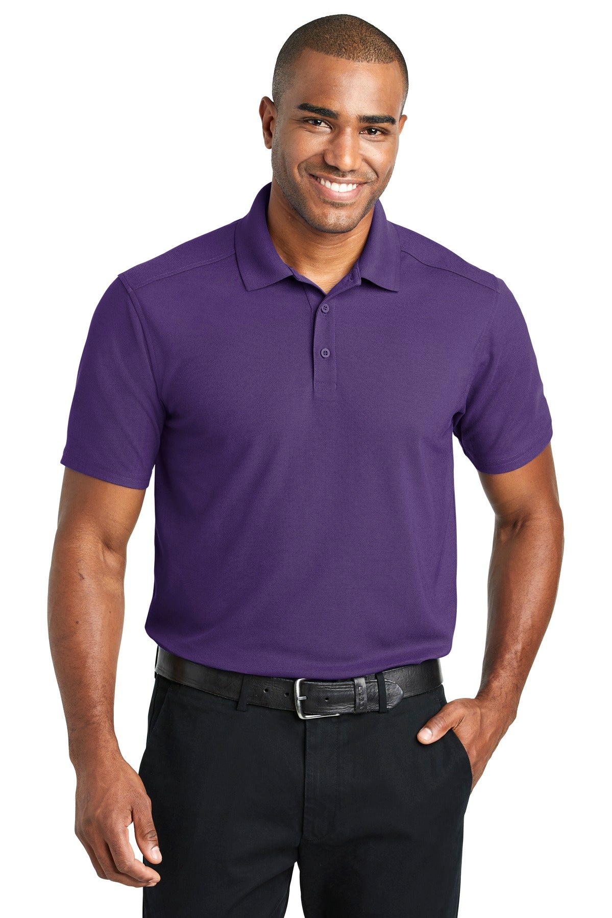Polos/Knits Majestic Purple Port Authority