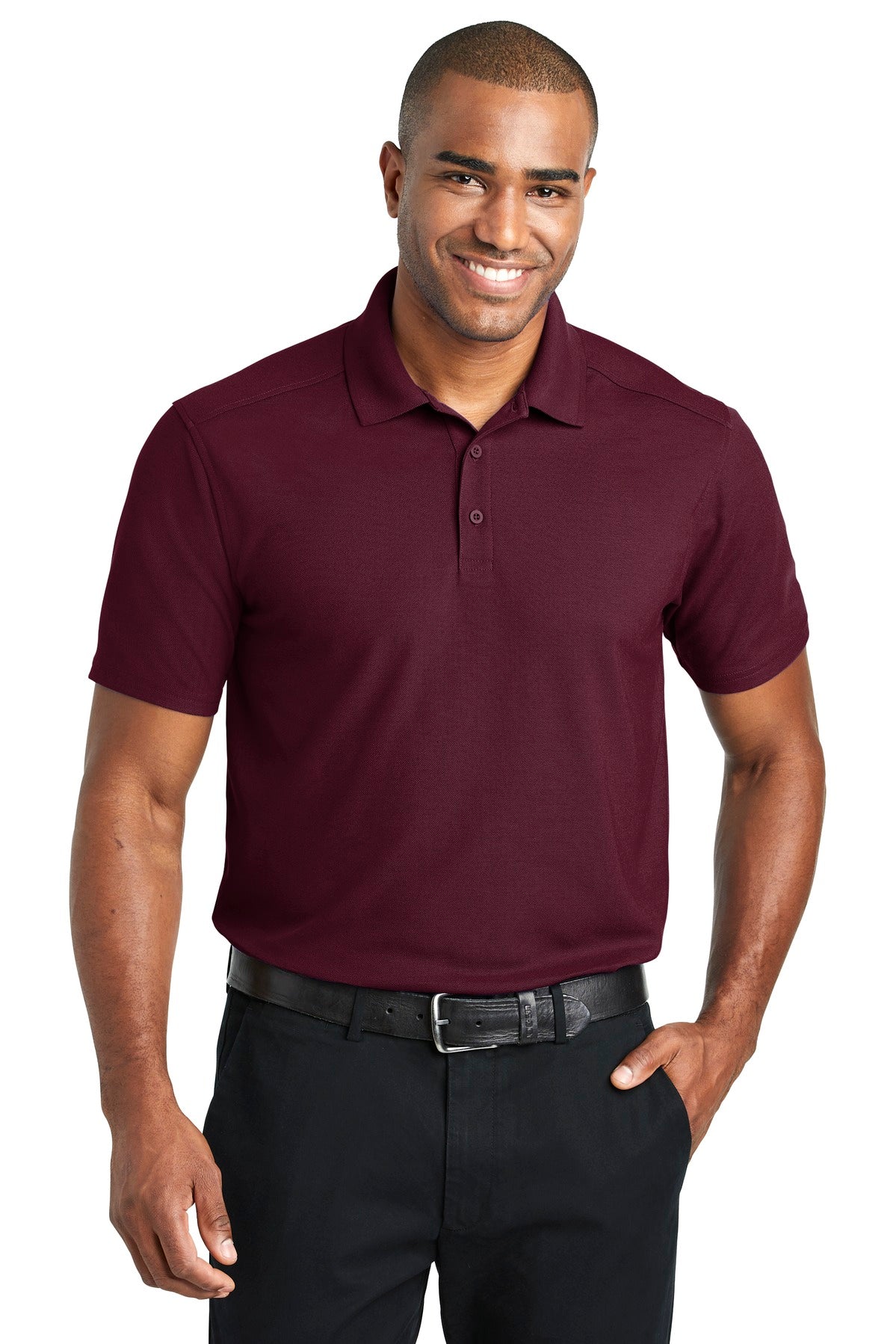 Polos/Knits Maroon Port Authority
