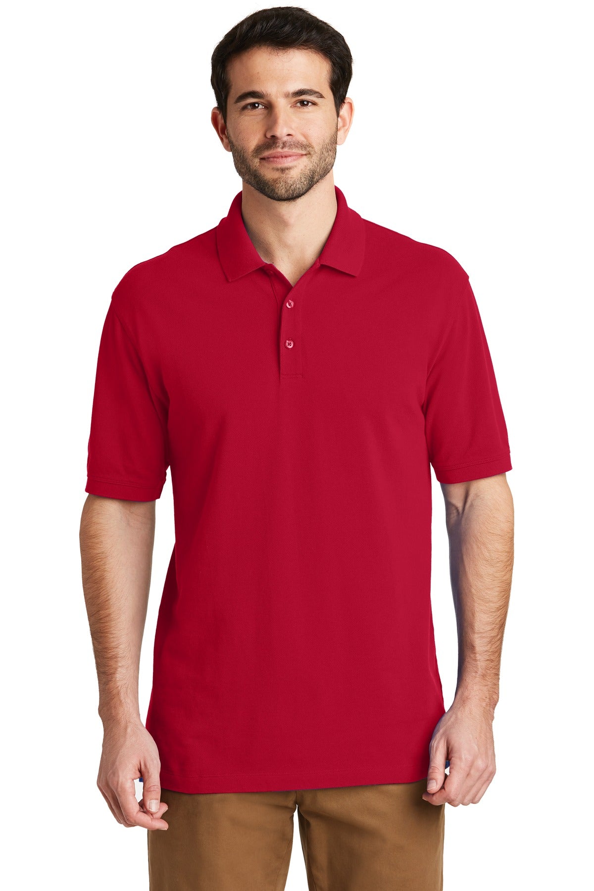 Polos/Knits Apple Red Port Authority