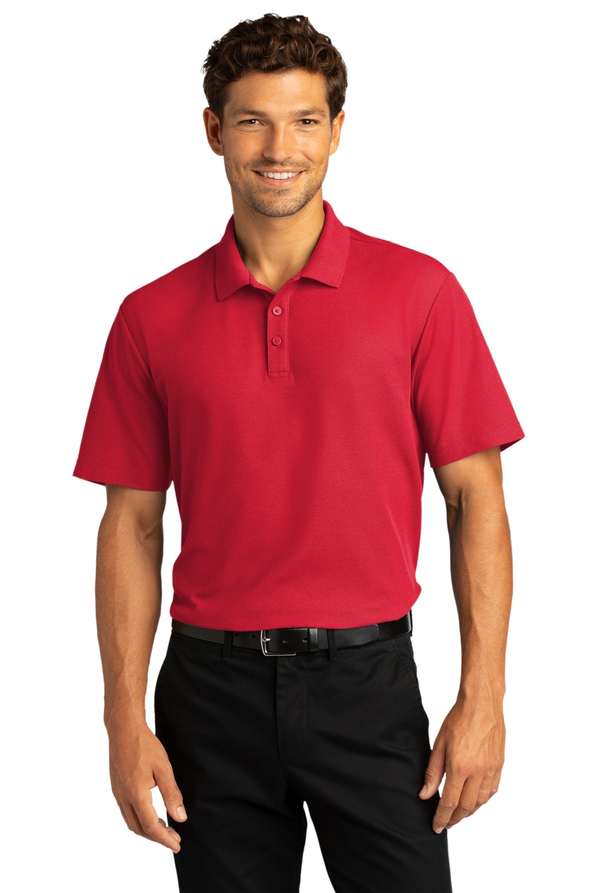 Polos/Knits Rich Red Port Authority