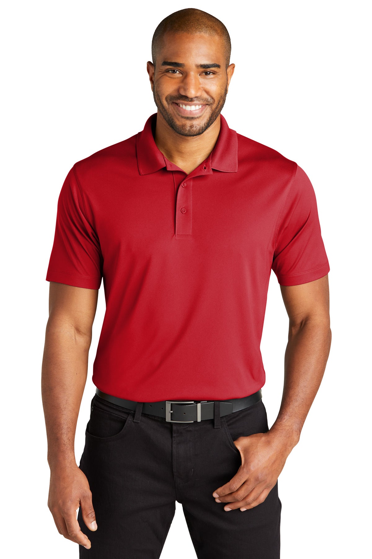 Polos/Knits Rich Red Port Authority