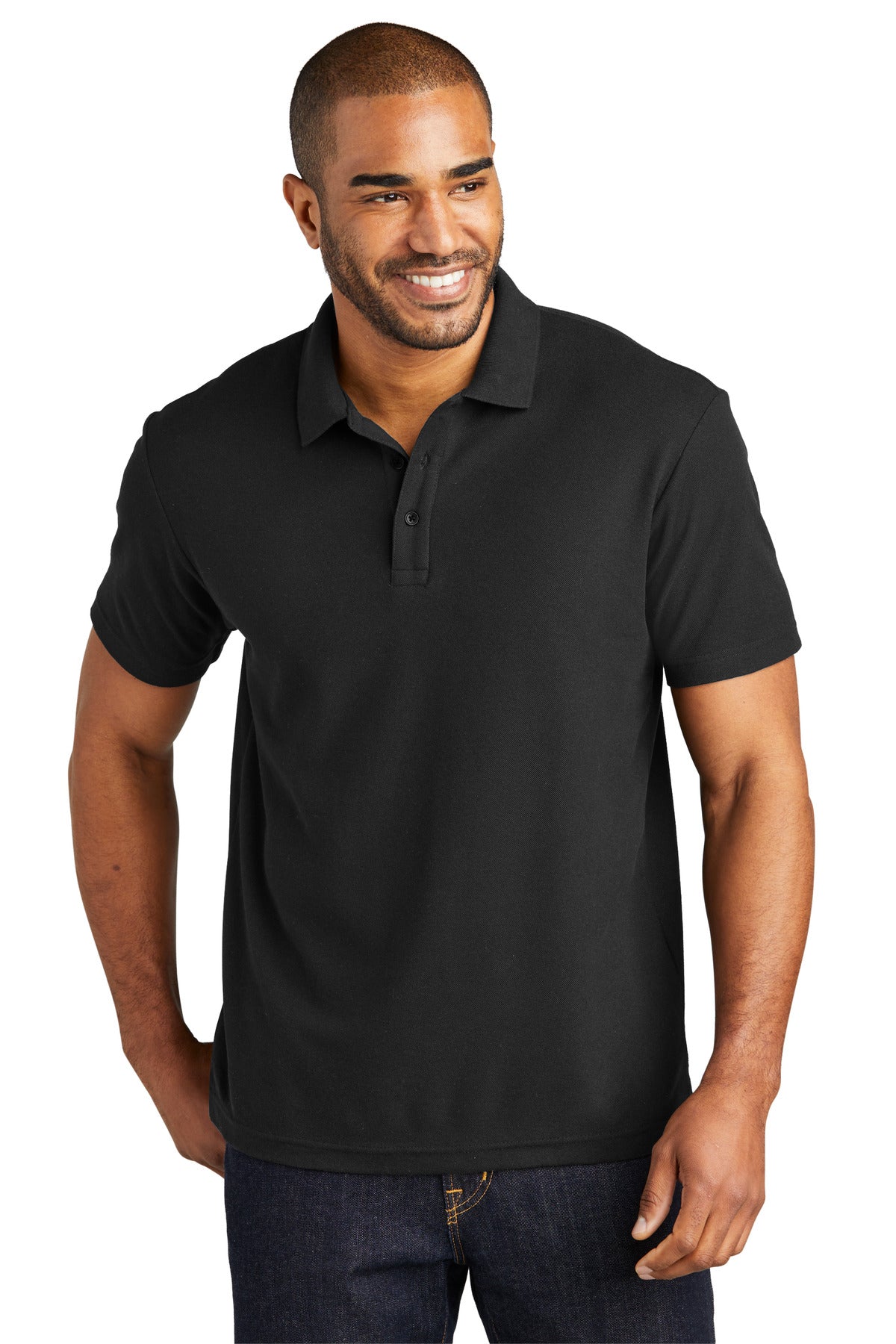 Polos/Knits Black Port Authority
