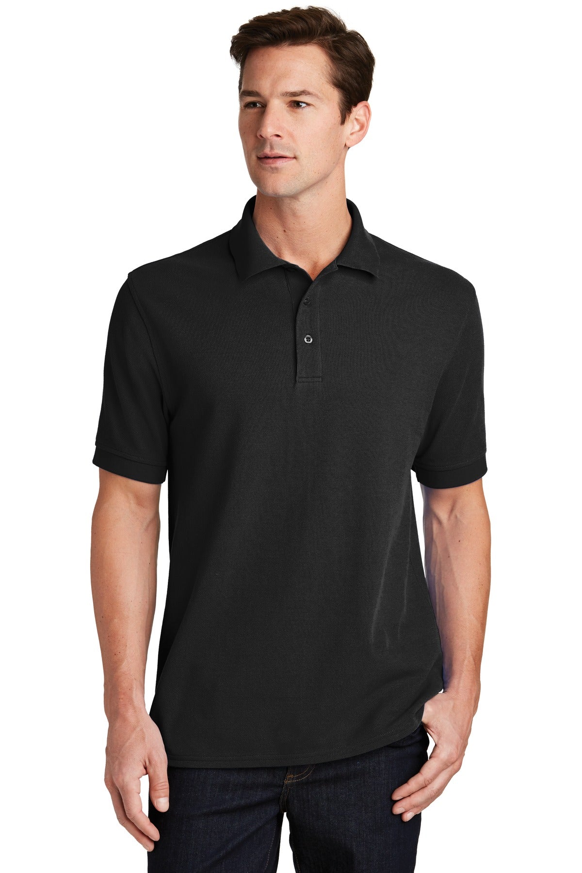 Polos/Knits Jet Black Port & Company