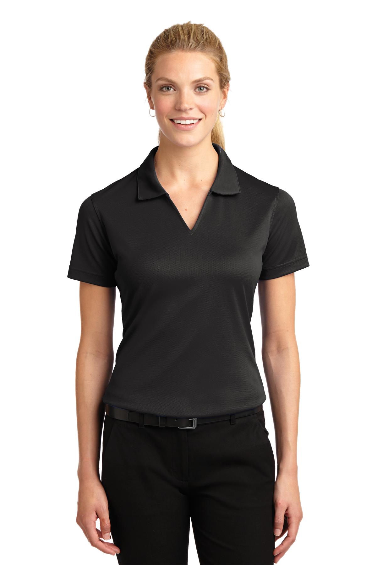 Ladies Black Sport-Tek