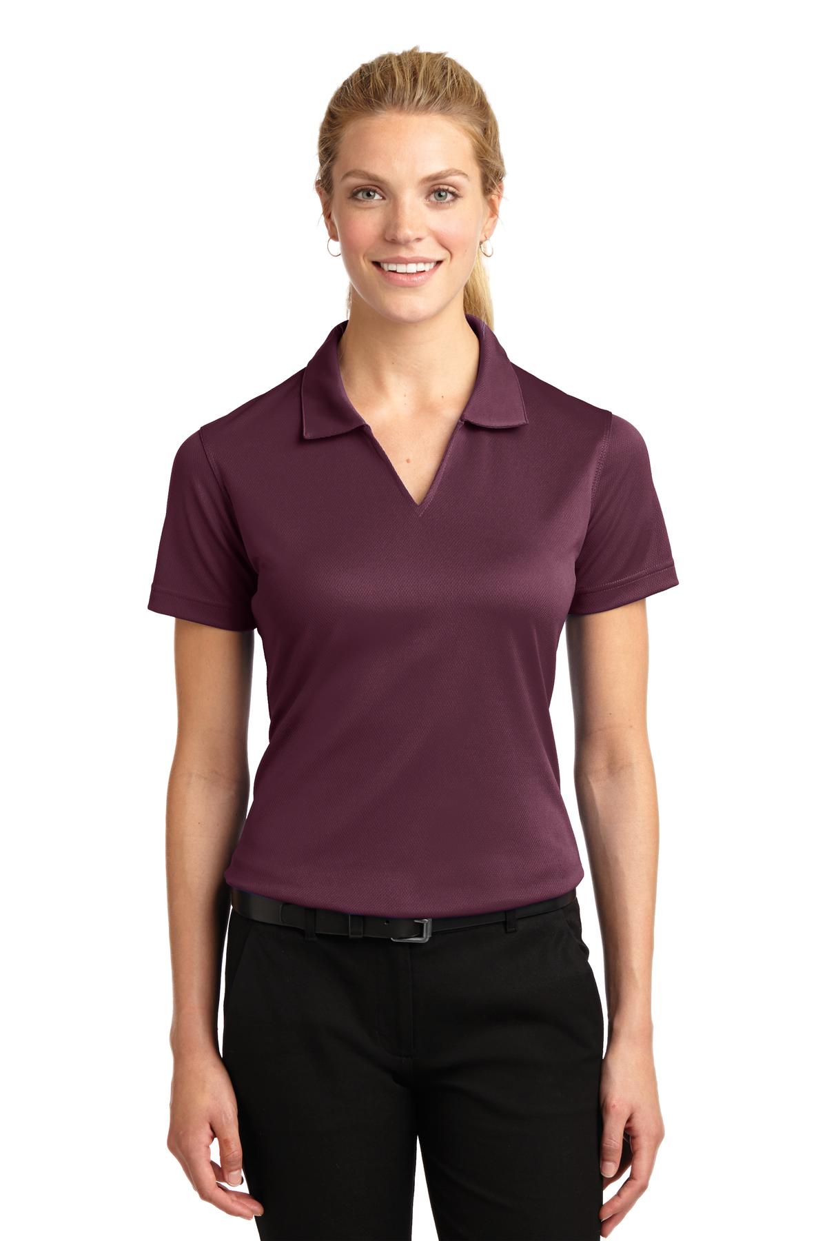 Ladies Maroon Sport-Tek