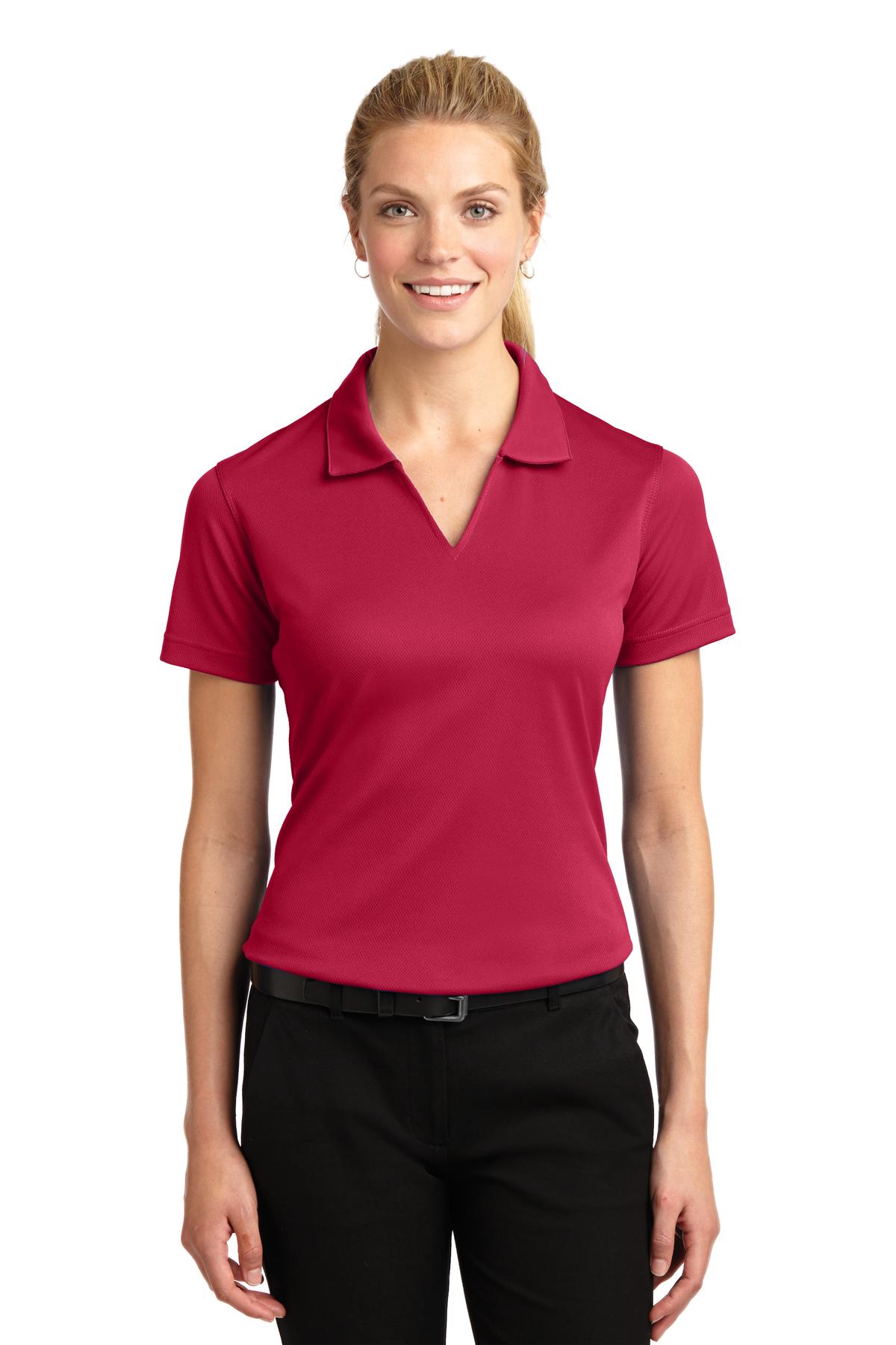 Ladies Red Sport-Tek