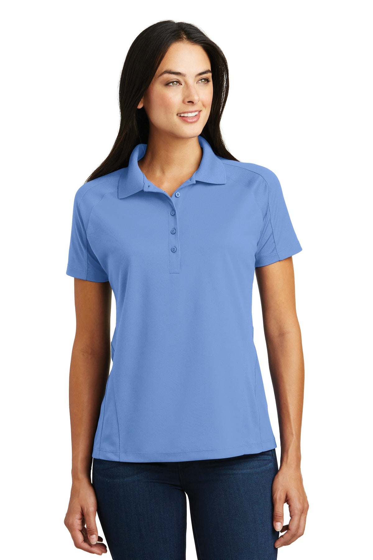 Ladies Carolina Blue Sport-Tek