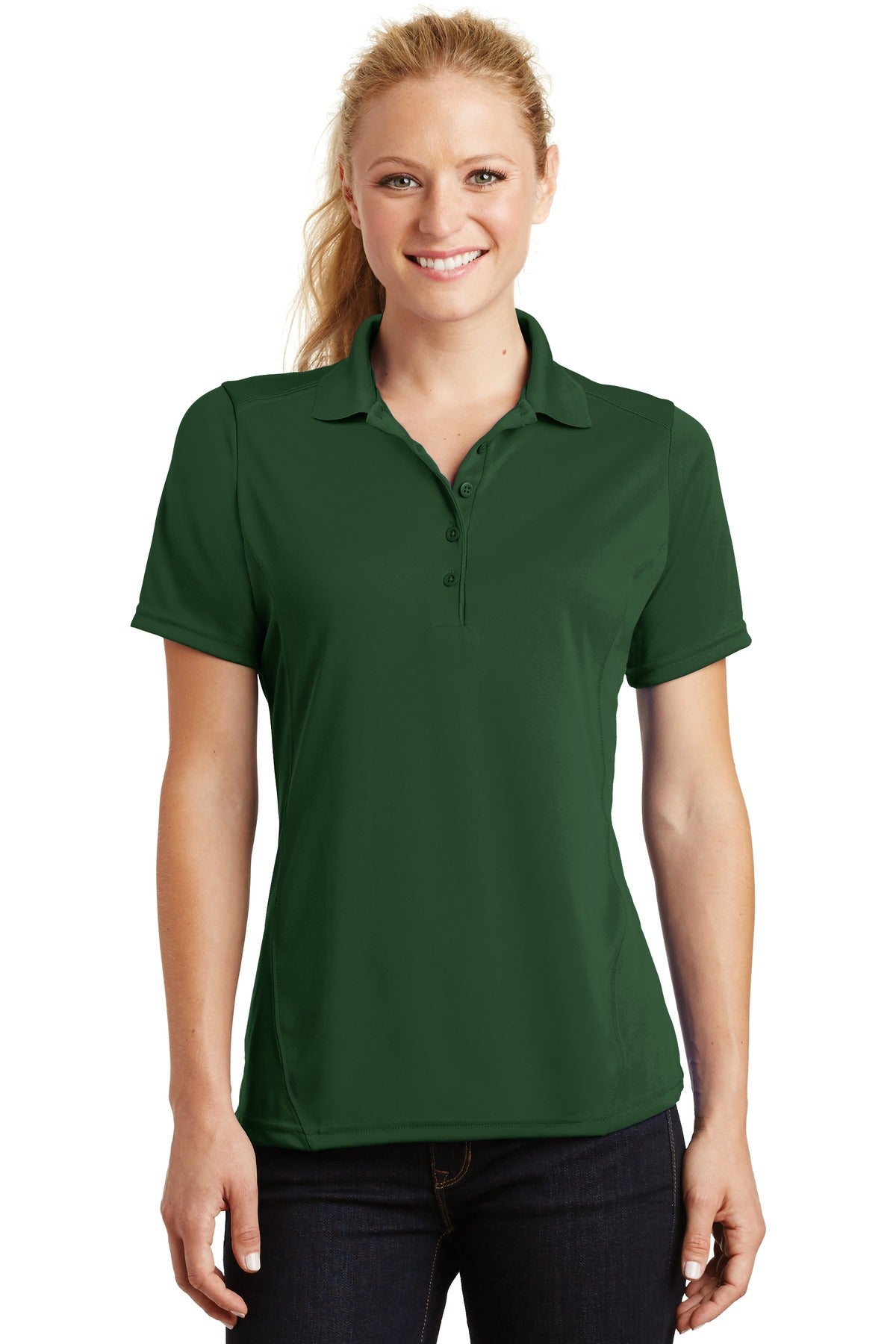 Ladies Forest Green Sport-Tek