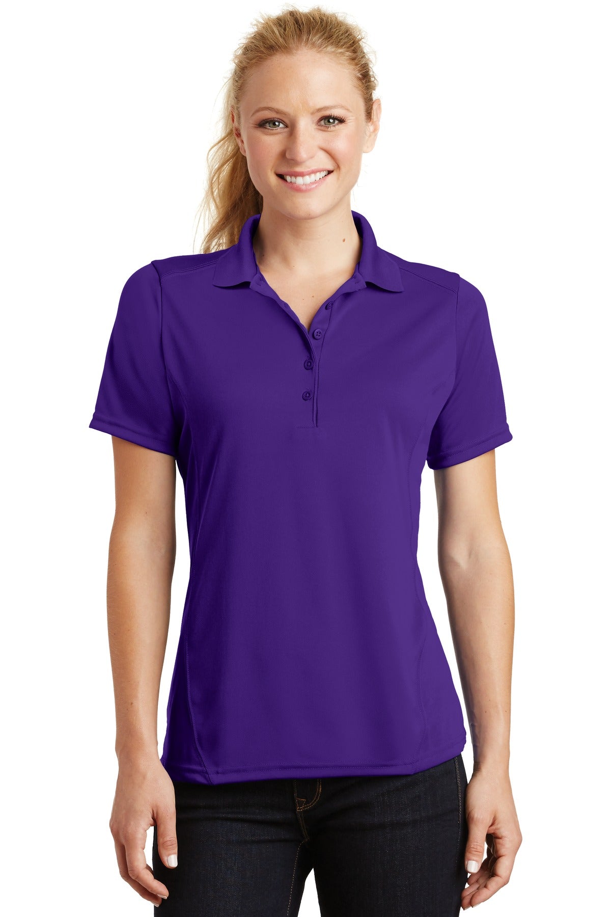 Ladies Purple Sport-Tek