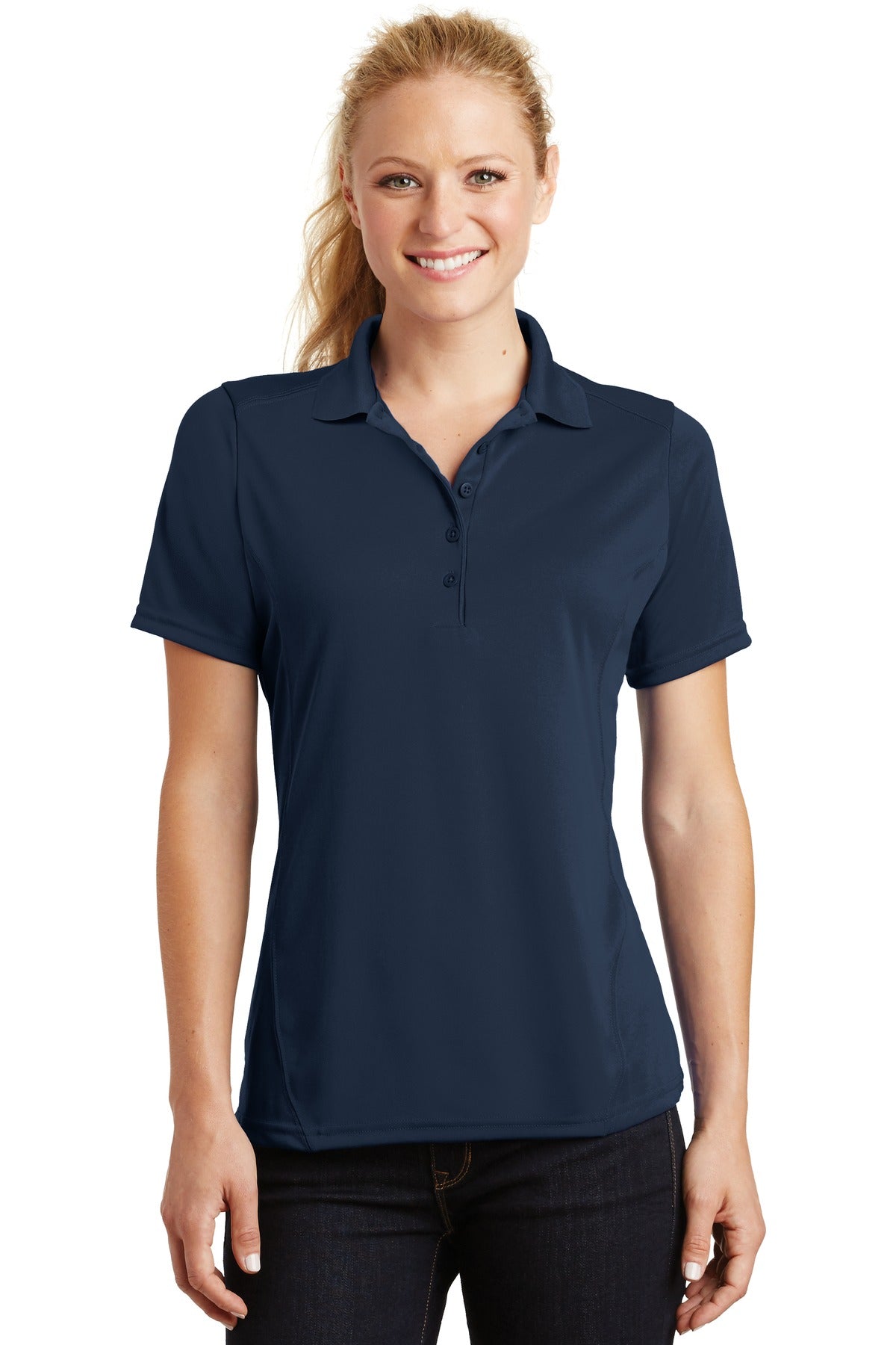 Ladies True Navy Sport-Tek