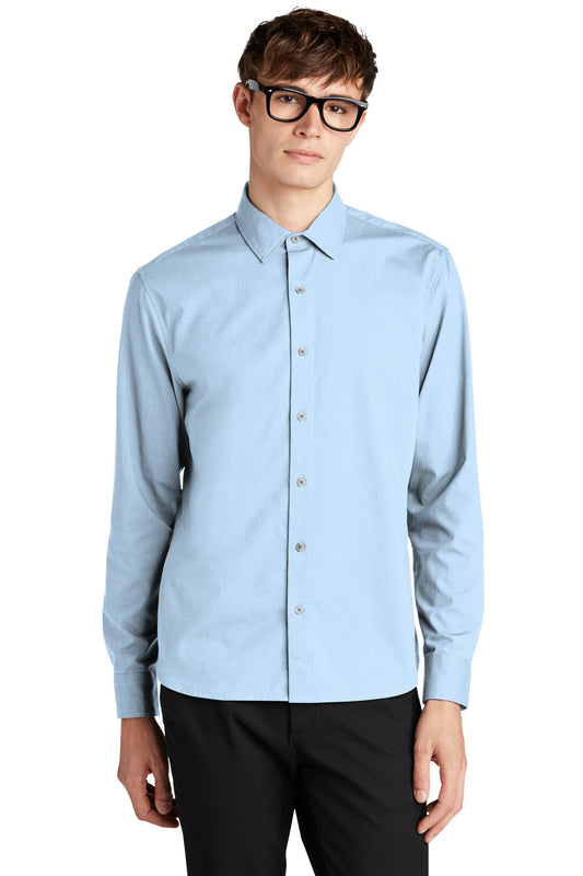 Woven Shirts Air Blue End On End Mercer+Mettle