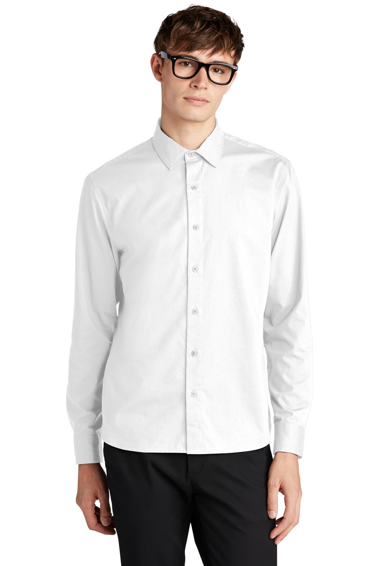 Woven Shirts White Mercer+Mettle